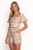 Davina Top - Cream Multi sold by Petal & Pup