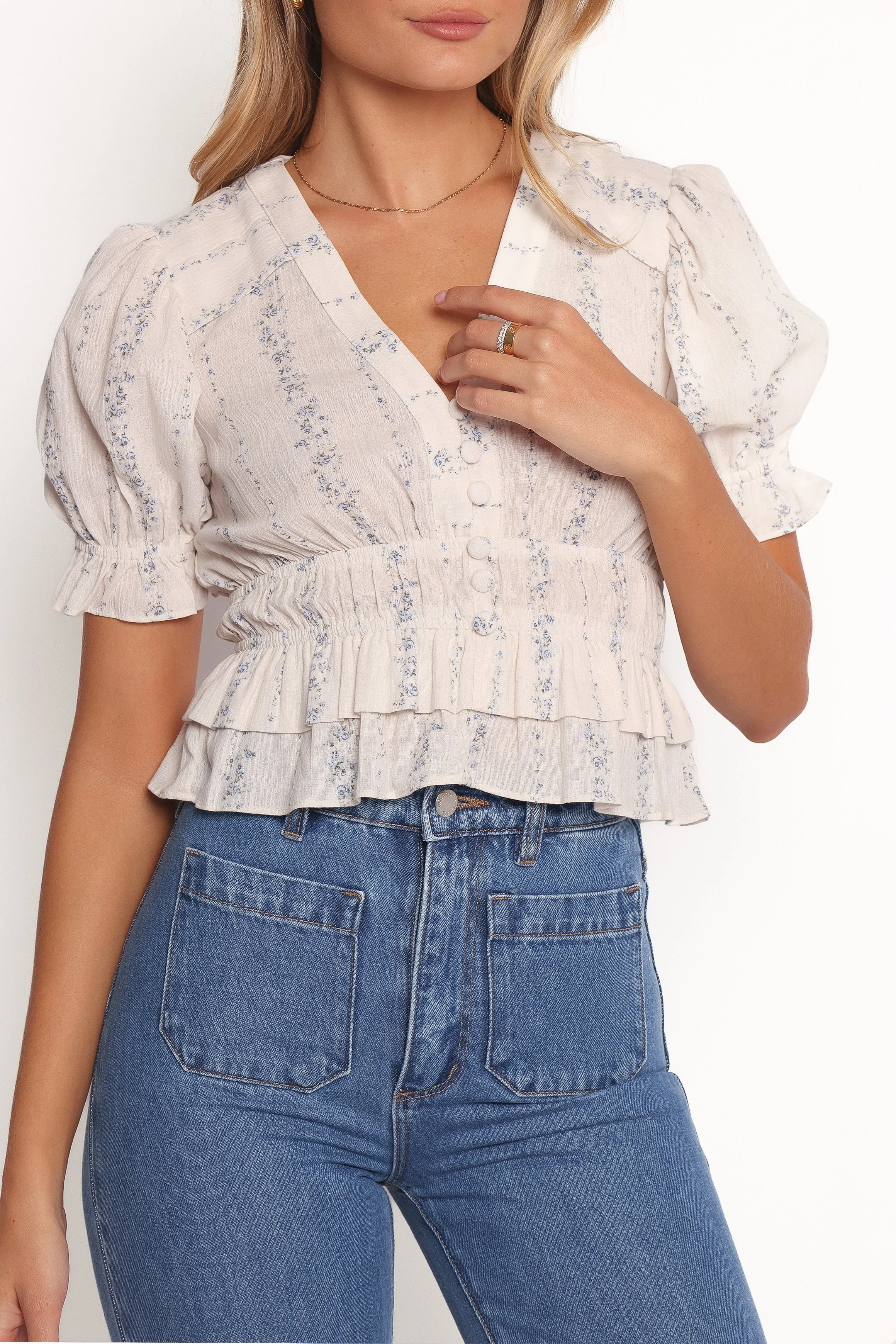 Sam Top - Dream Blue sold by Petal & Pup product image thumbnail 2