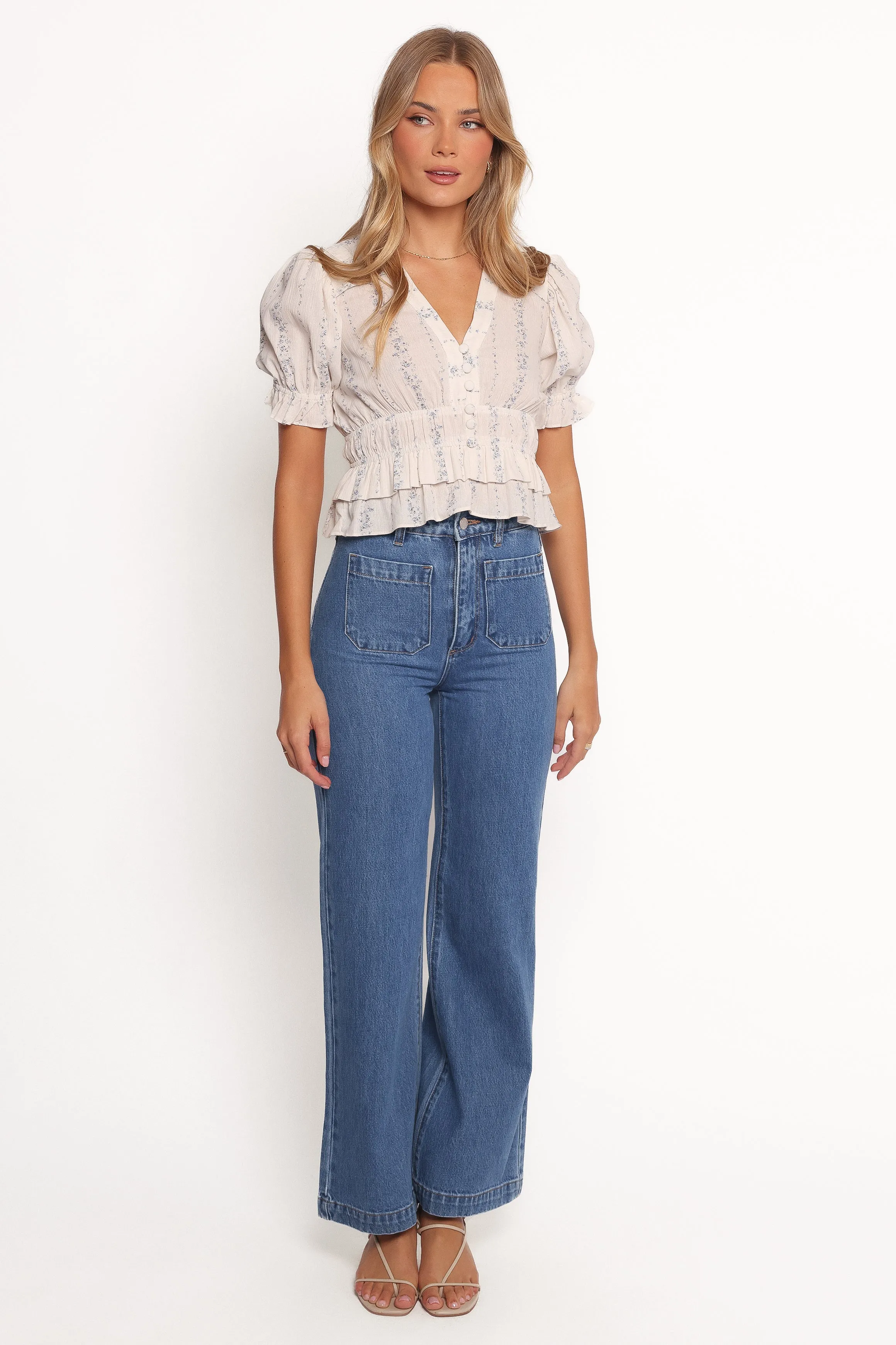 Sam Top - Dream Blue sold by Petal & Pup product image thumbnail 5