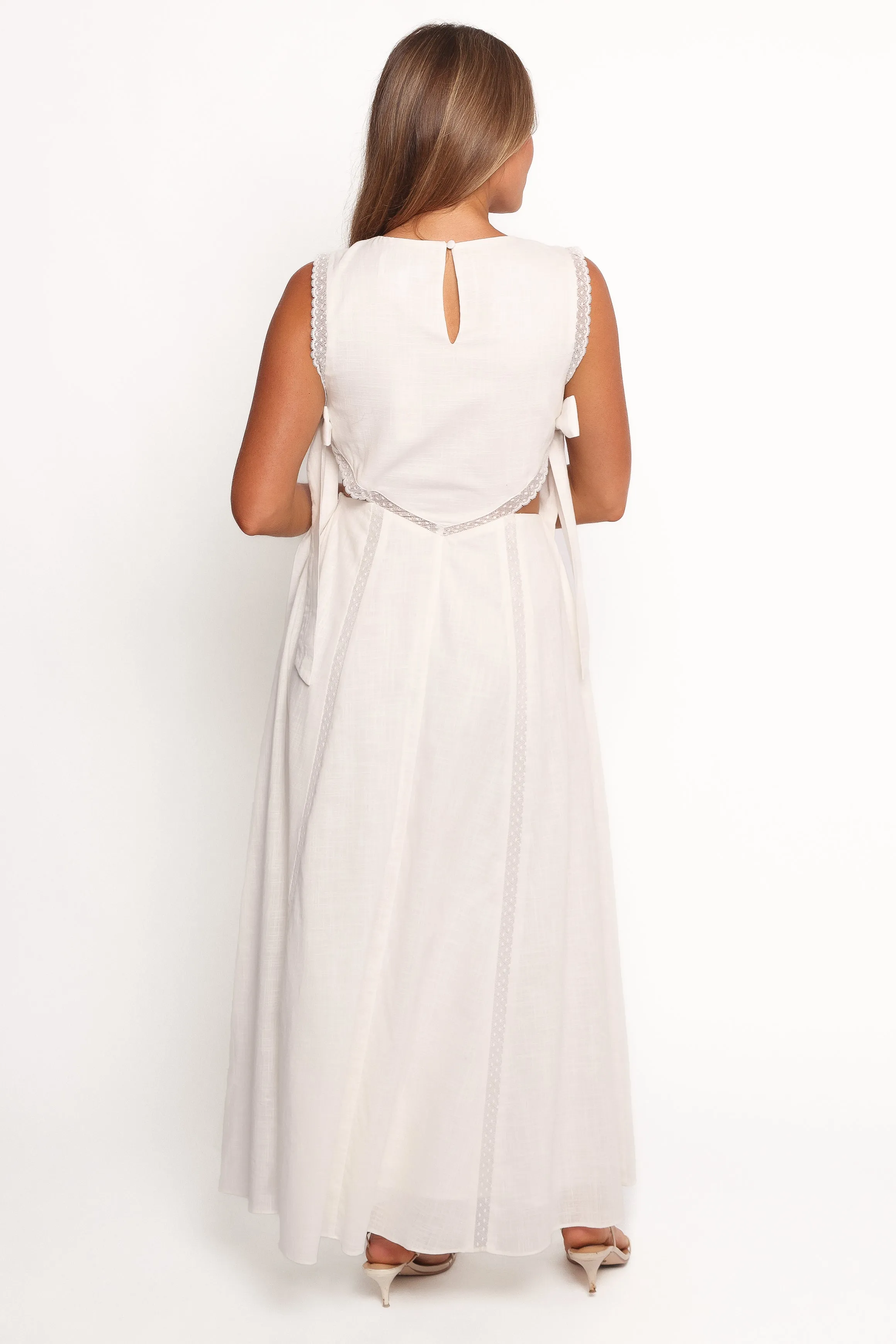Rochelle Maxi Dress - Off White sold by Petal & Pup product image thumbnail 4