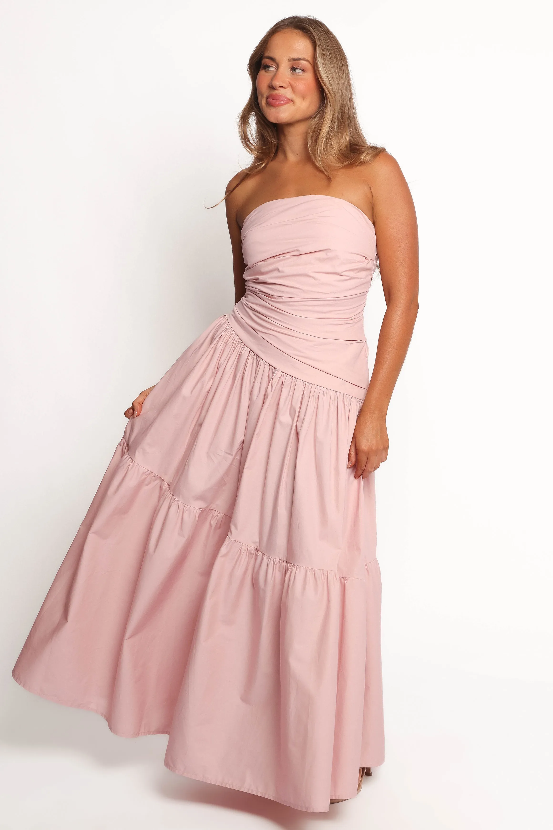 Blanche Strapless Maxi Dress - Orchid sold by Petal & Pup product image thumbnail 5