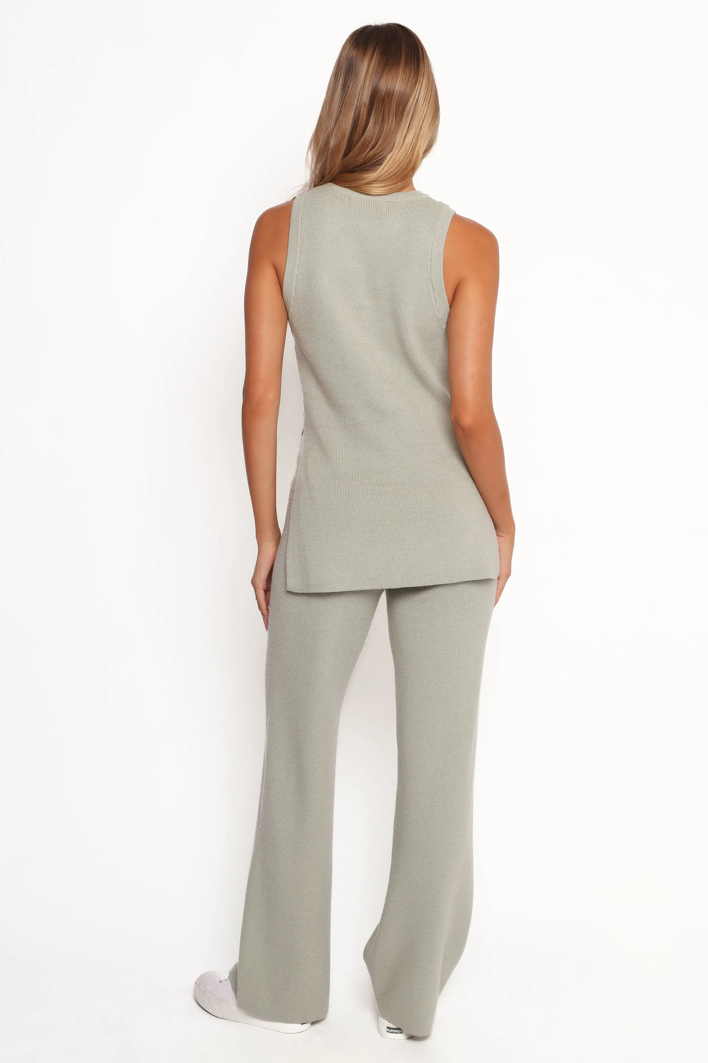 Ellory Knitted Pants Set - Light Sage sold by Petal & Pup product image thumbnail 4