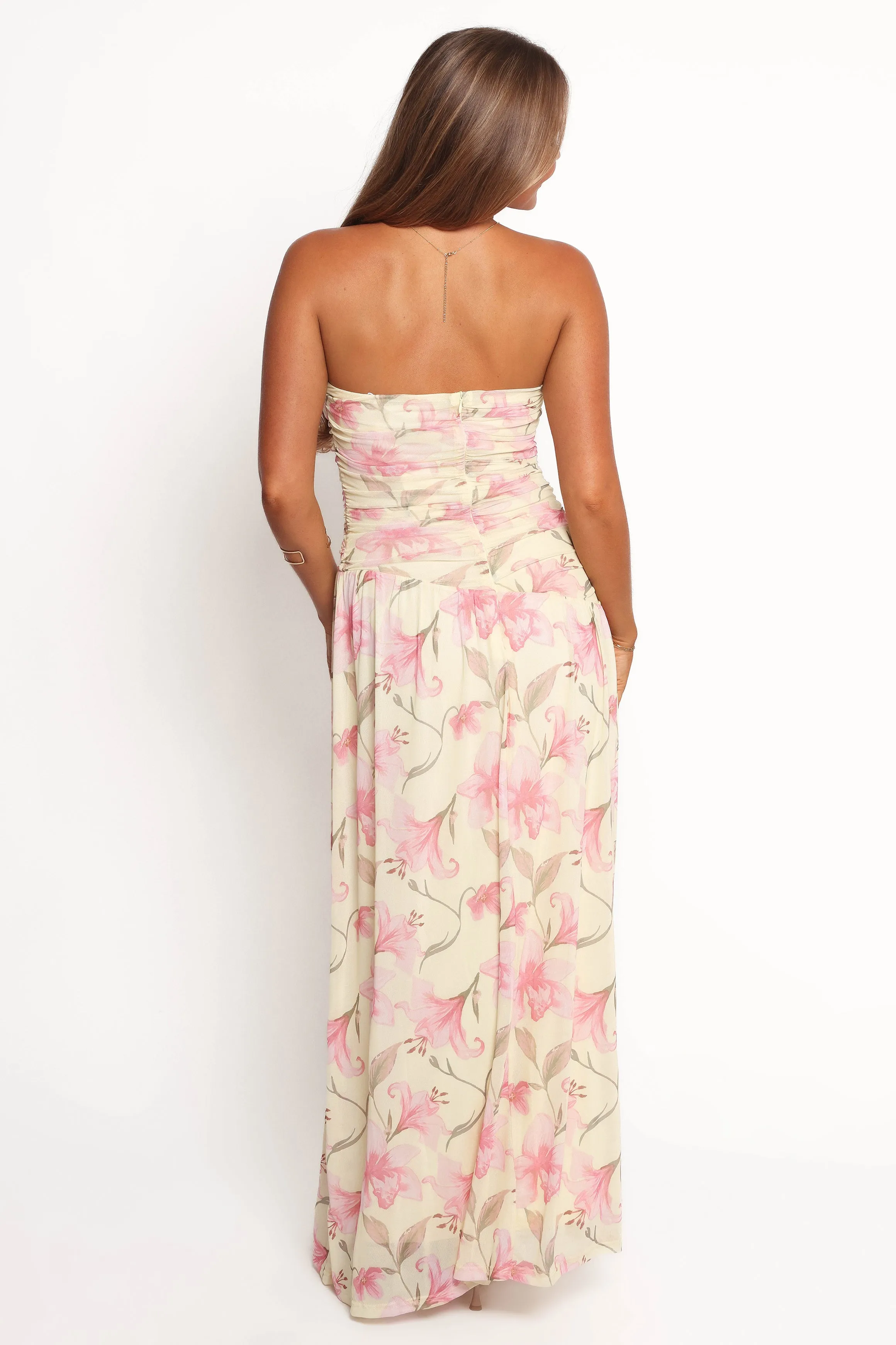 Calypso Maxi Dress - Yellow Floral sold by Petal & Pup product image thumbnail 4