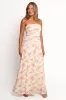 Calypso Maxi Dress - Yellow Floral sold by Petal & Pup