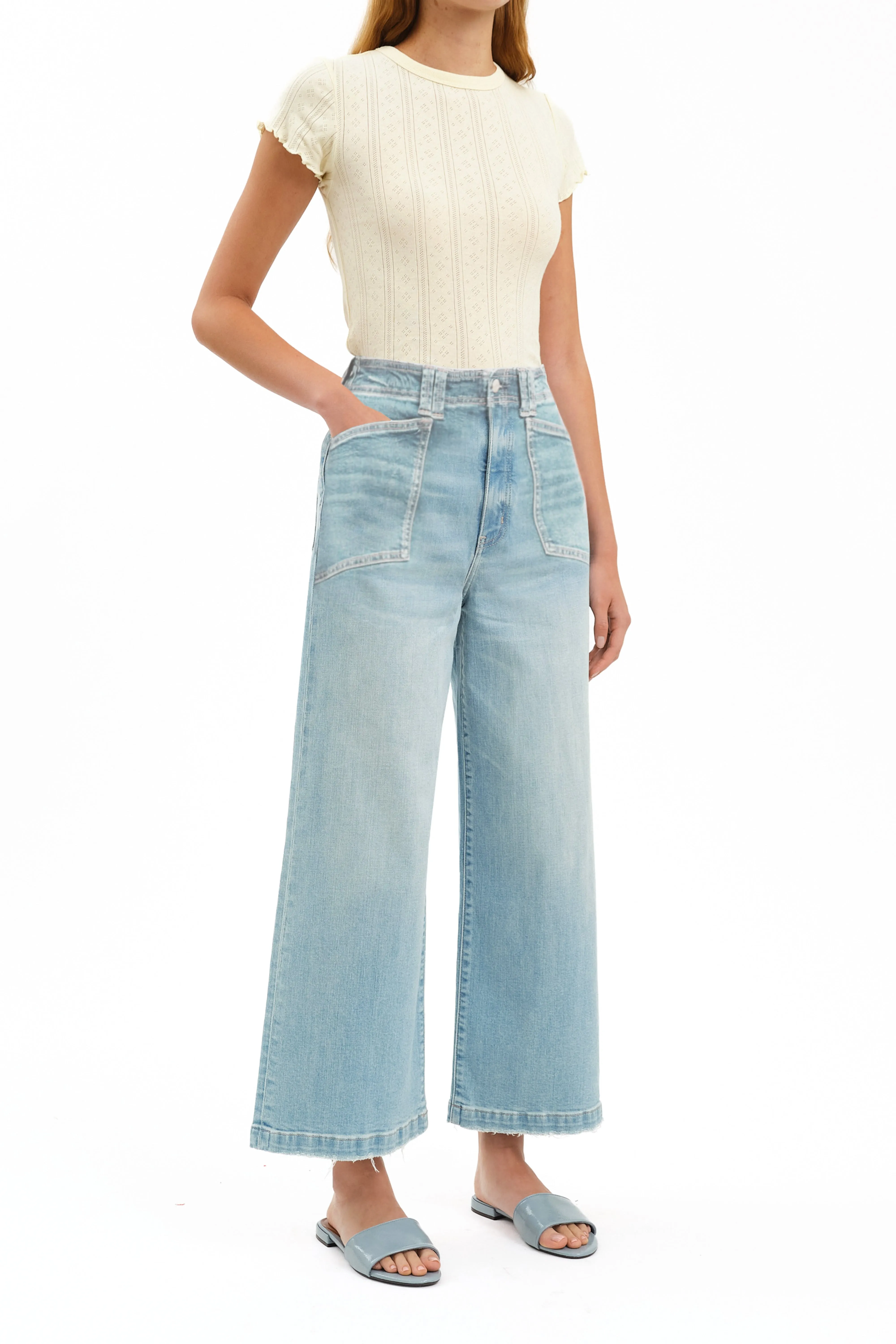 Valley Girl Wide Leg Jean - Romcom sold by Petal & Pup product image thumbnail 3