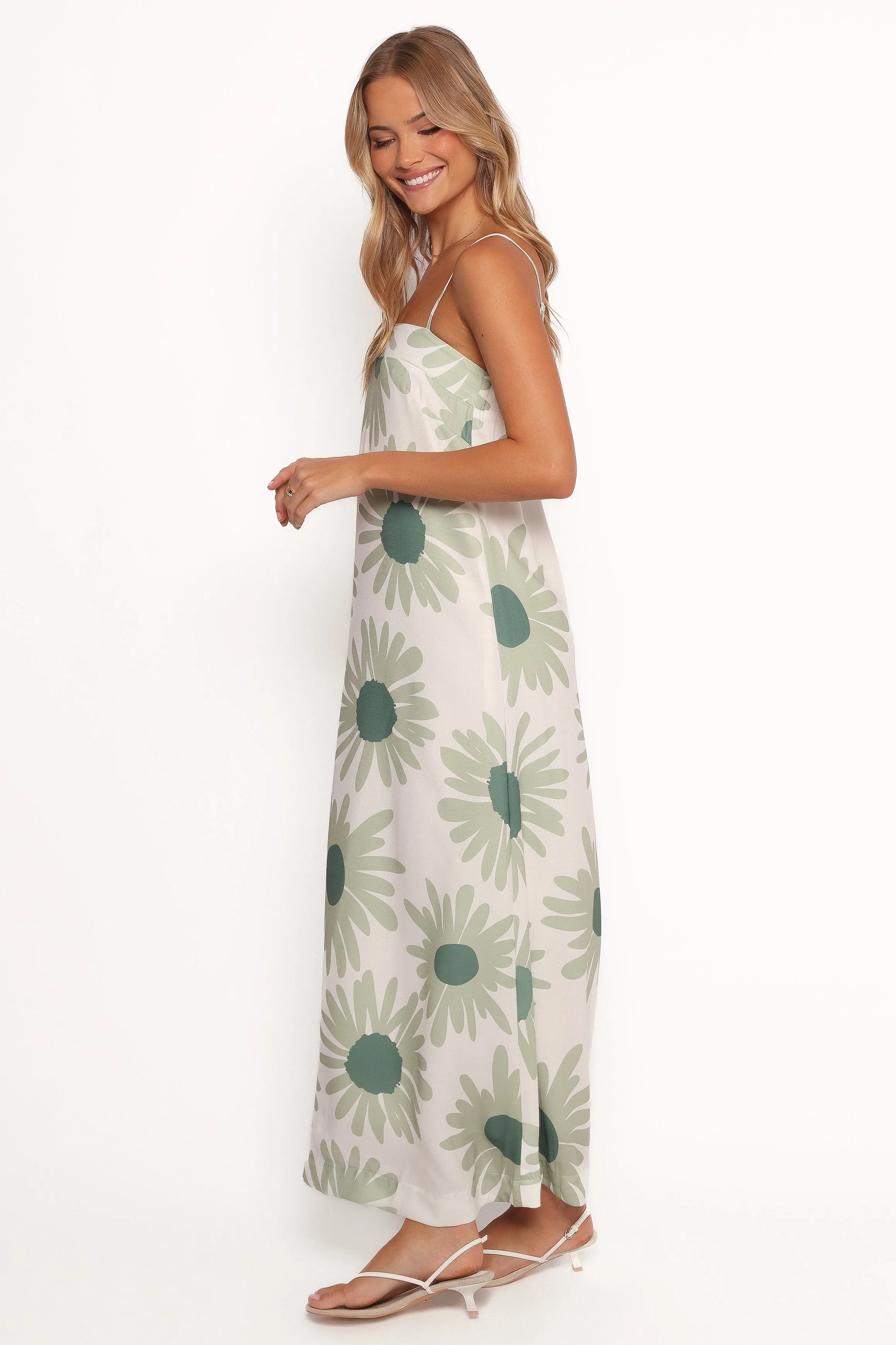 Wilson Maxi Dress - Green Floral sold by Petal & Pup product image thumbnail 3