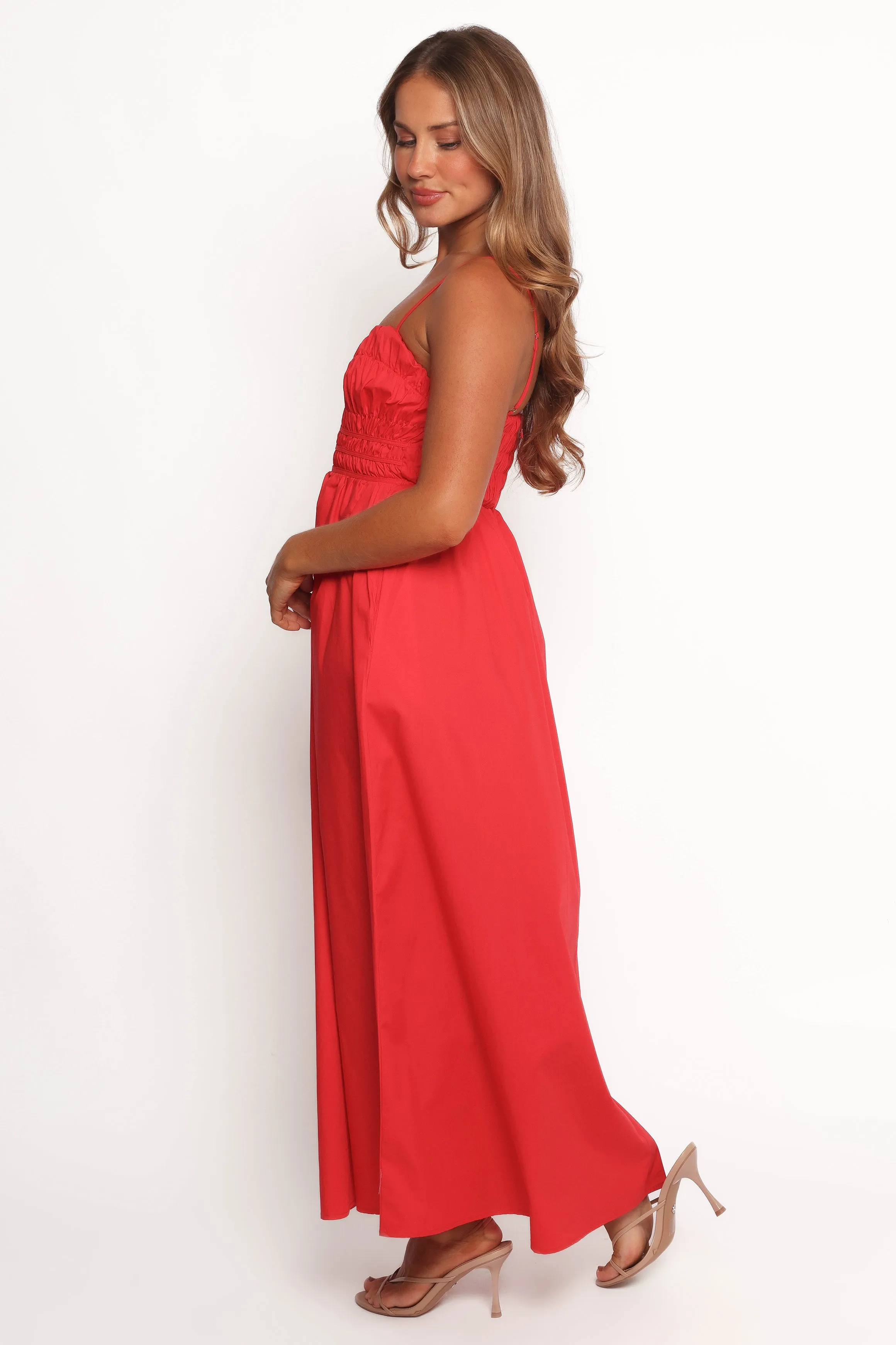 Camilla Maxi Dress - Red sold by Petal & Pup product image thumbnail 3