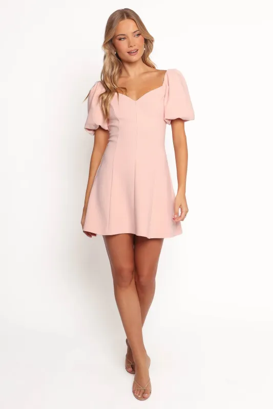 Fletcher Mini Dress - Pink sold by Petal & Pup