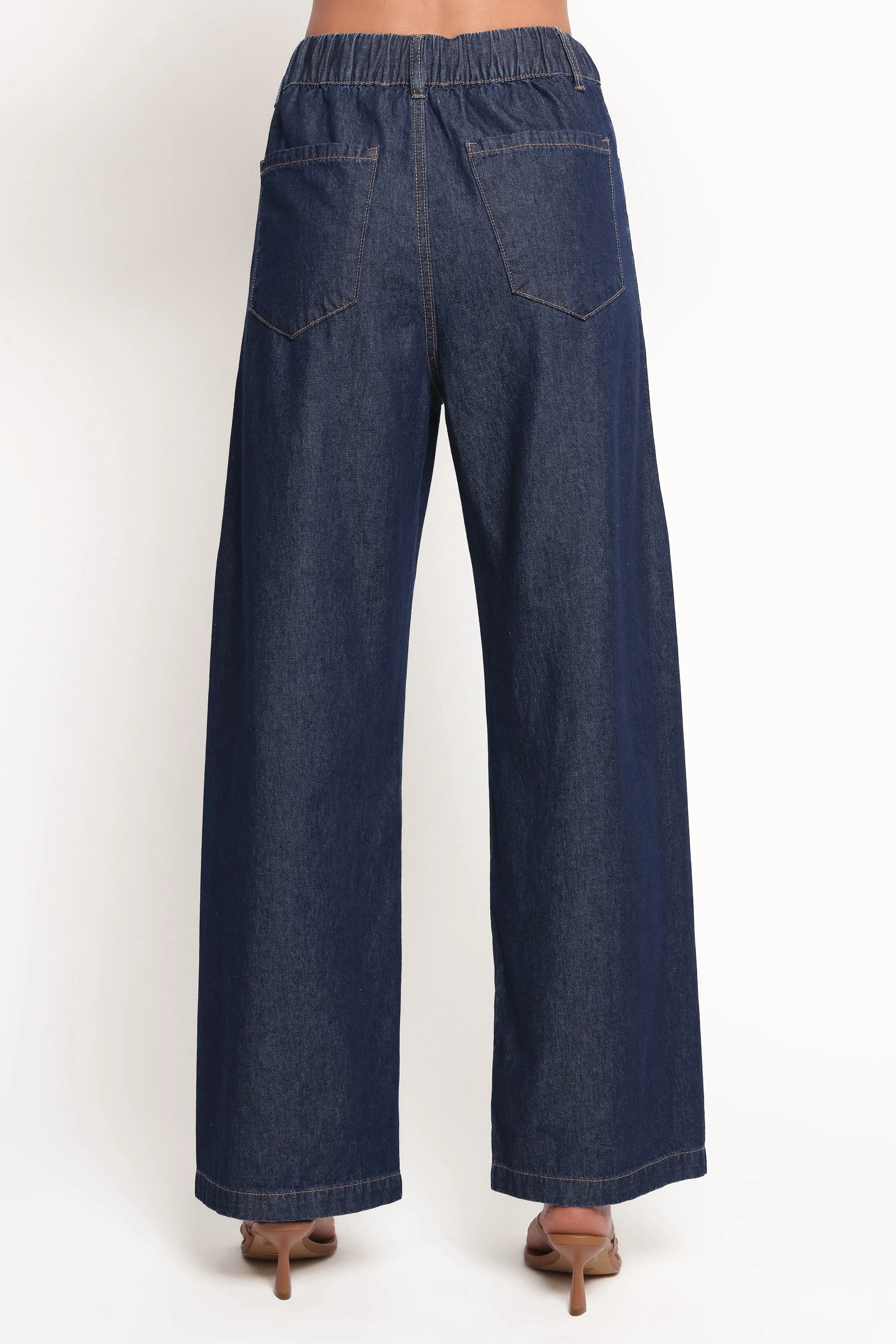 Kirie Wide Leg Denim Pant - Indigo sold by Petal & Pup product image thumbnail 5