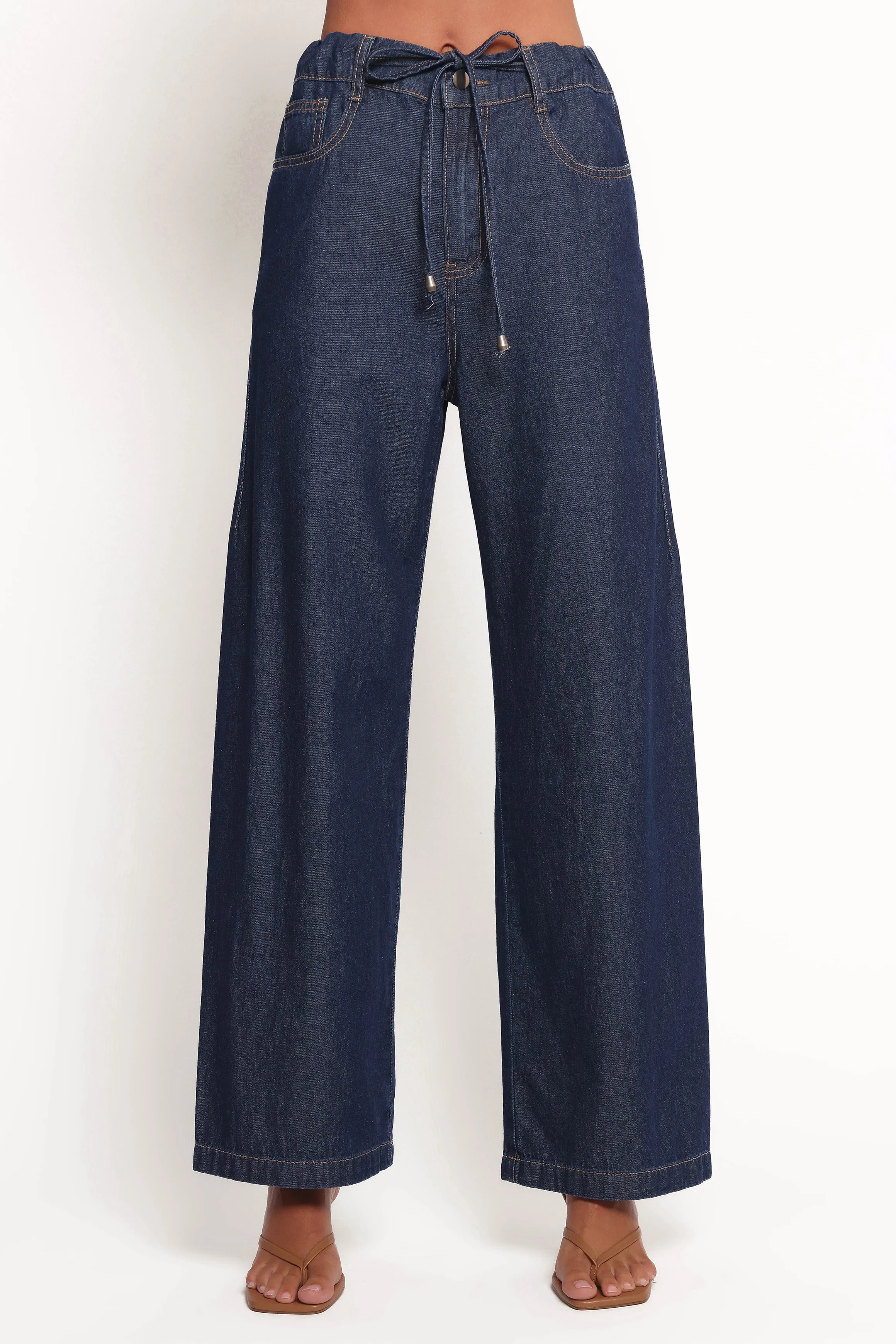 Kirie Wide Leg Denim Pant - Indigo sold by Petal & Pup product image thumbnail 2