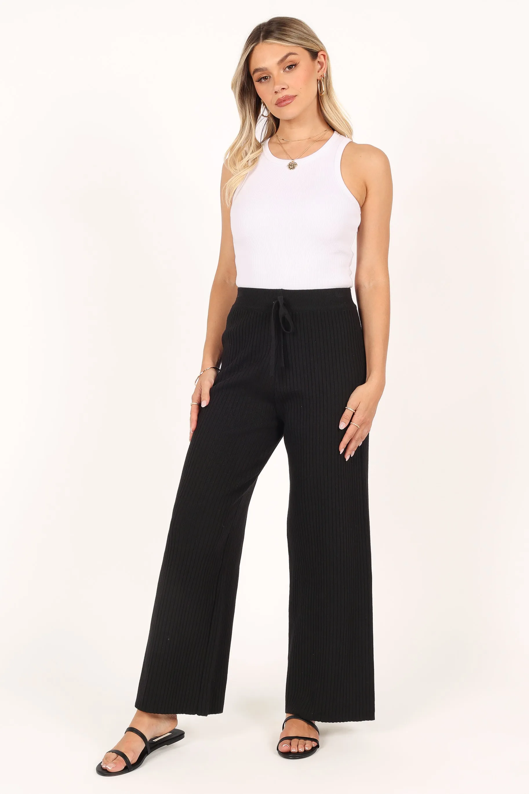Pyrus Knit Pant - Black sold by Petal & Pup product image thumbnail 2