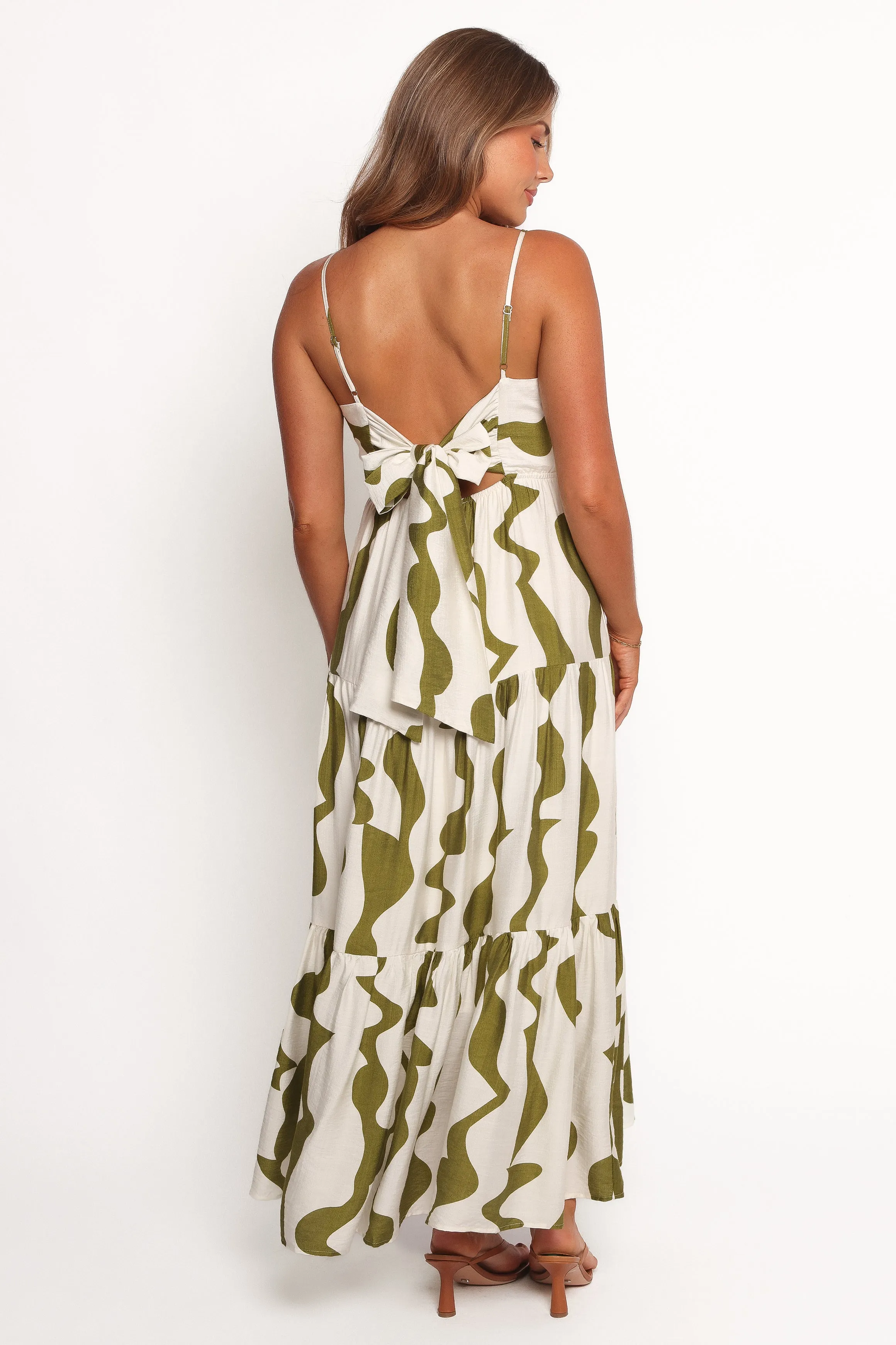 Cora Maxi Dress - Green sold by Petal & Pup product image thumbnail 4
