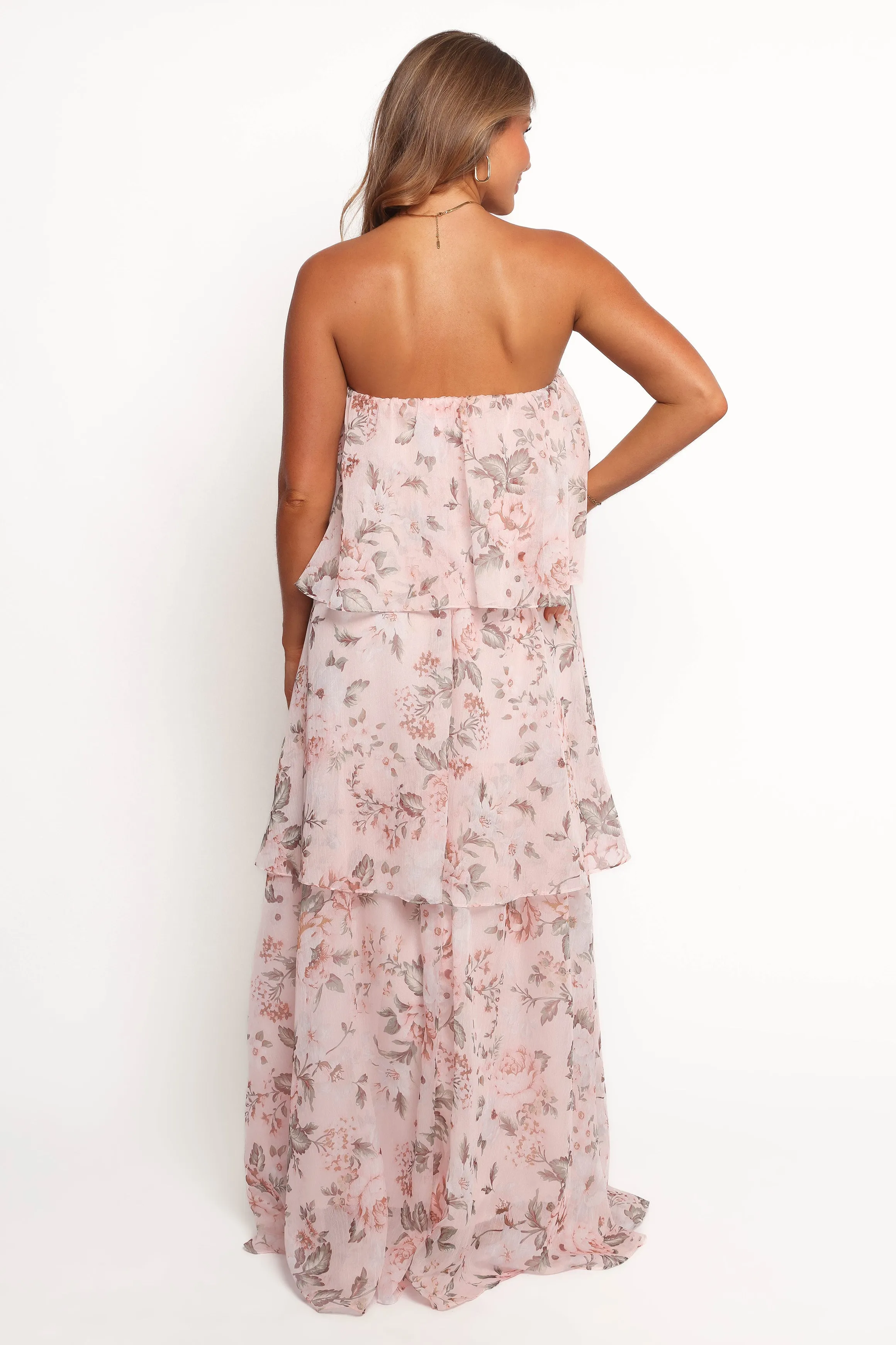 Bloom Strapless Maxi Dress - Floral sold by Petal & Pup product image thumbnail 4