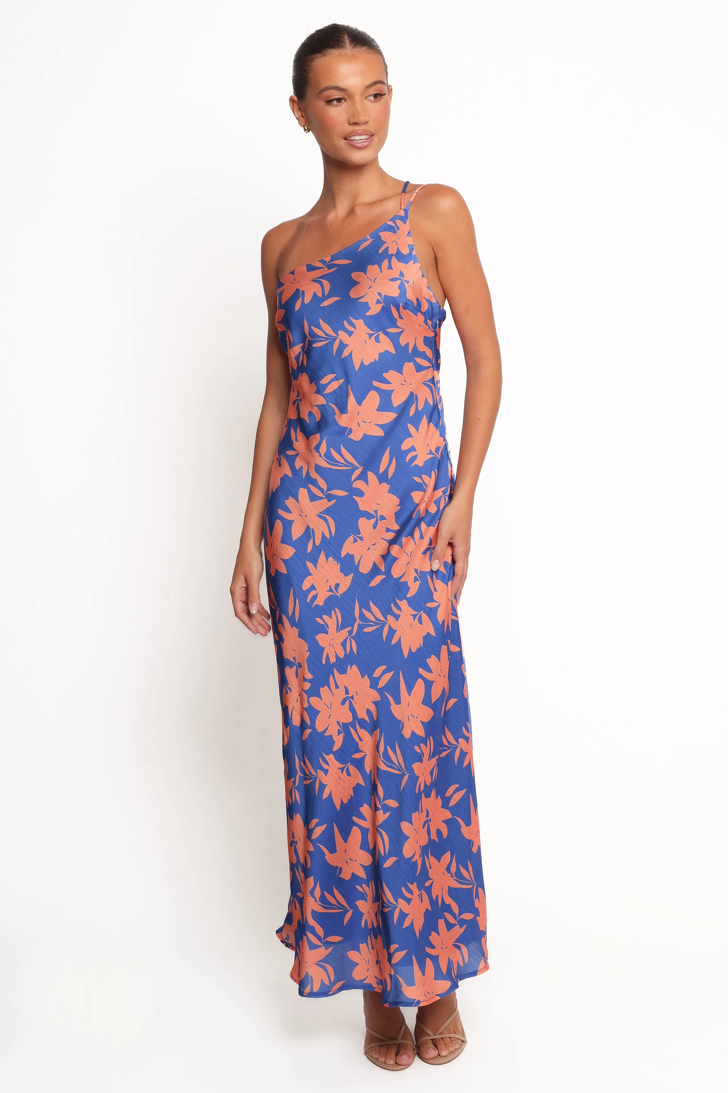 Bottie Maxi Dress - Blue/Orange Floral sold by Petal & Pup product image thumbnail 2