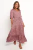 Kelda Dress - Blue Ditsy Floral sold by Petal & Pup