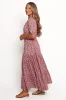 Kelda Dress - Blue Ditsy Floral sold by Petal & Pup