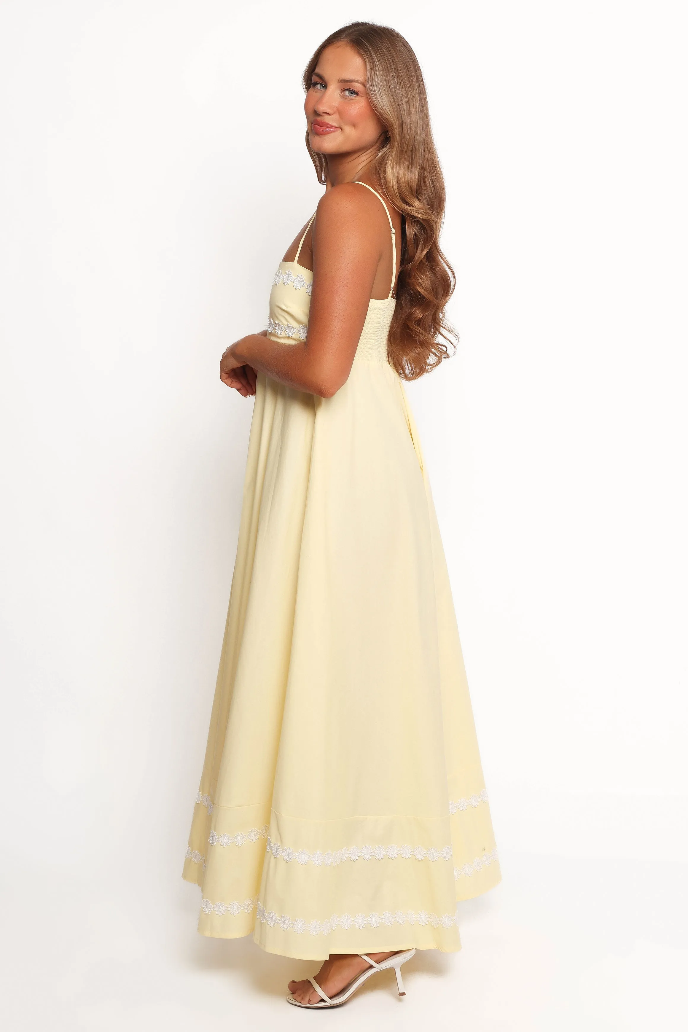 Runa Maxi Dress - Yellow sold by Petal & Pup product image thumbnail 3