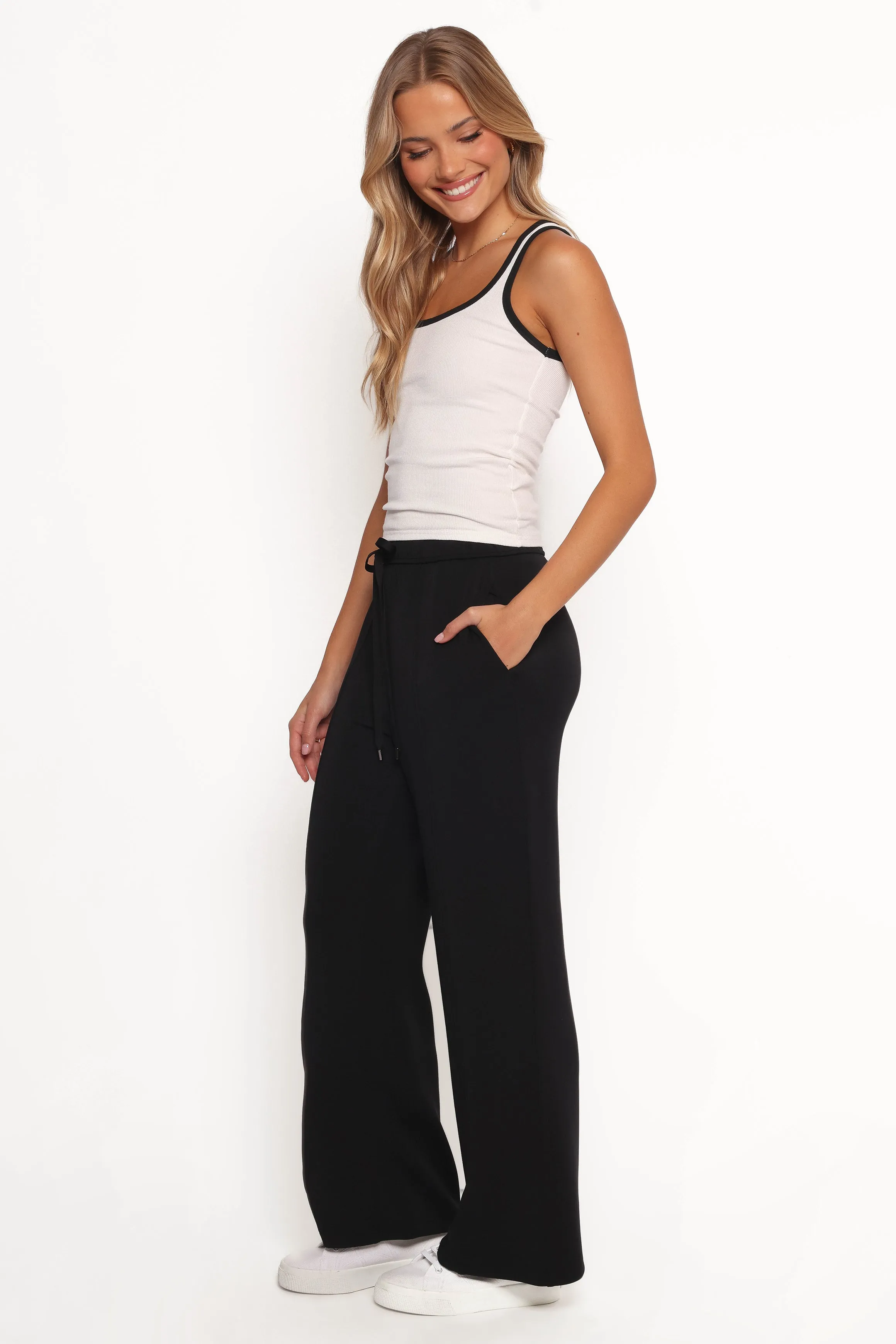 Romy Soft Pants - Black sold by Petal & Pup product image thumbnail 3