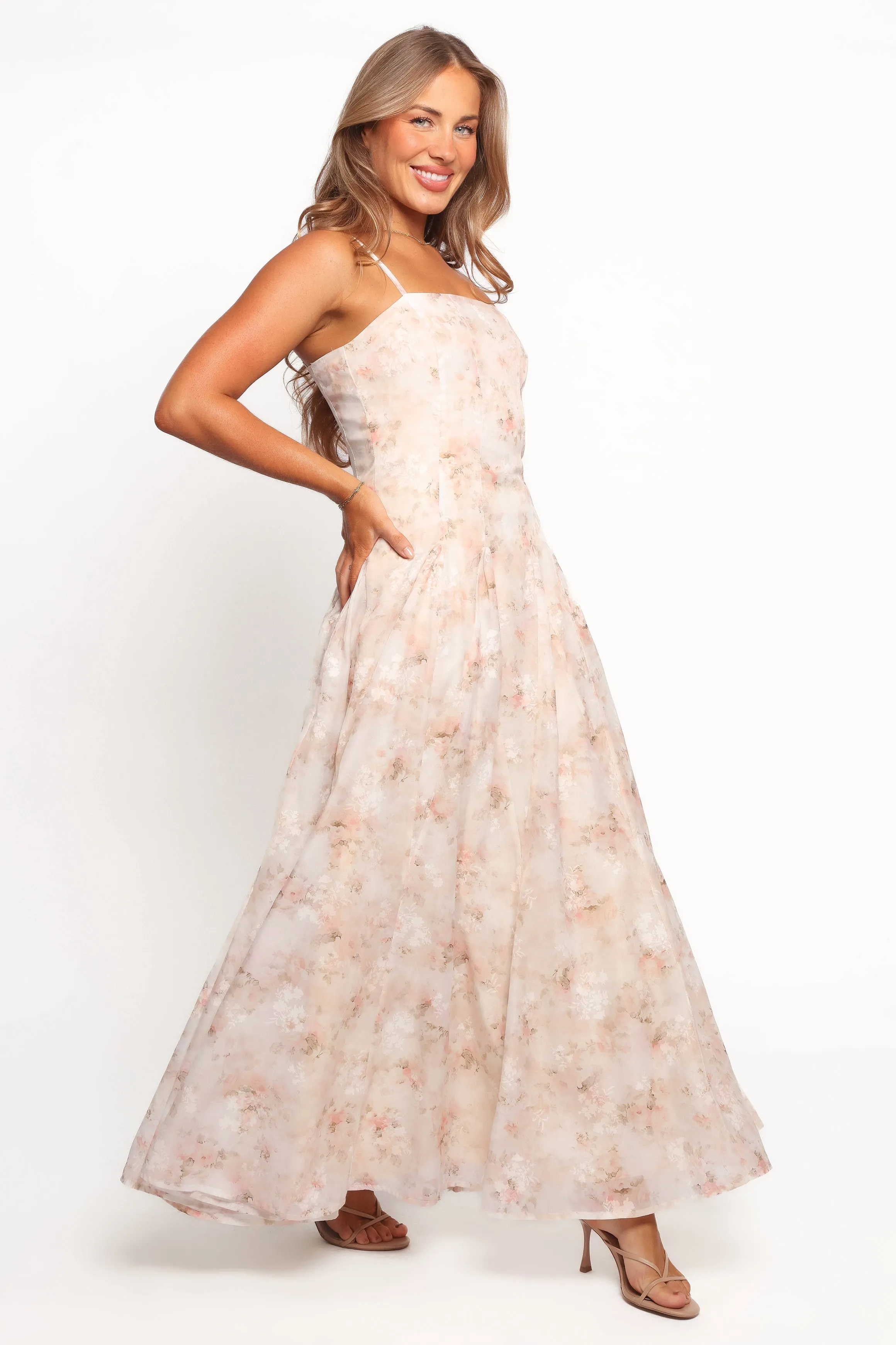 Petra Midi Dress - Cream sold by Petal & Pup product image thumbnail 3