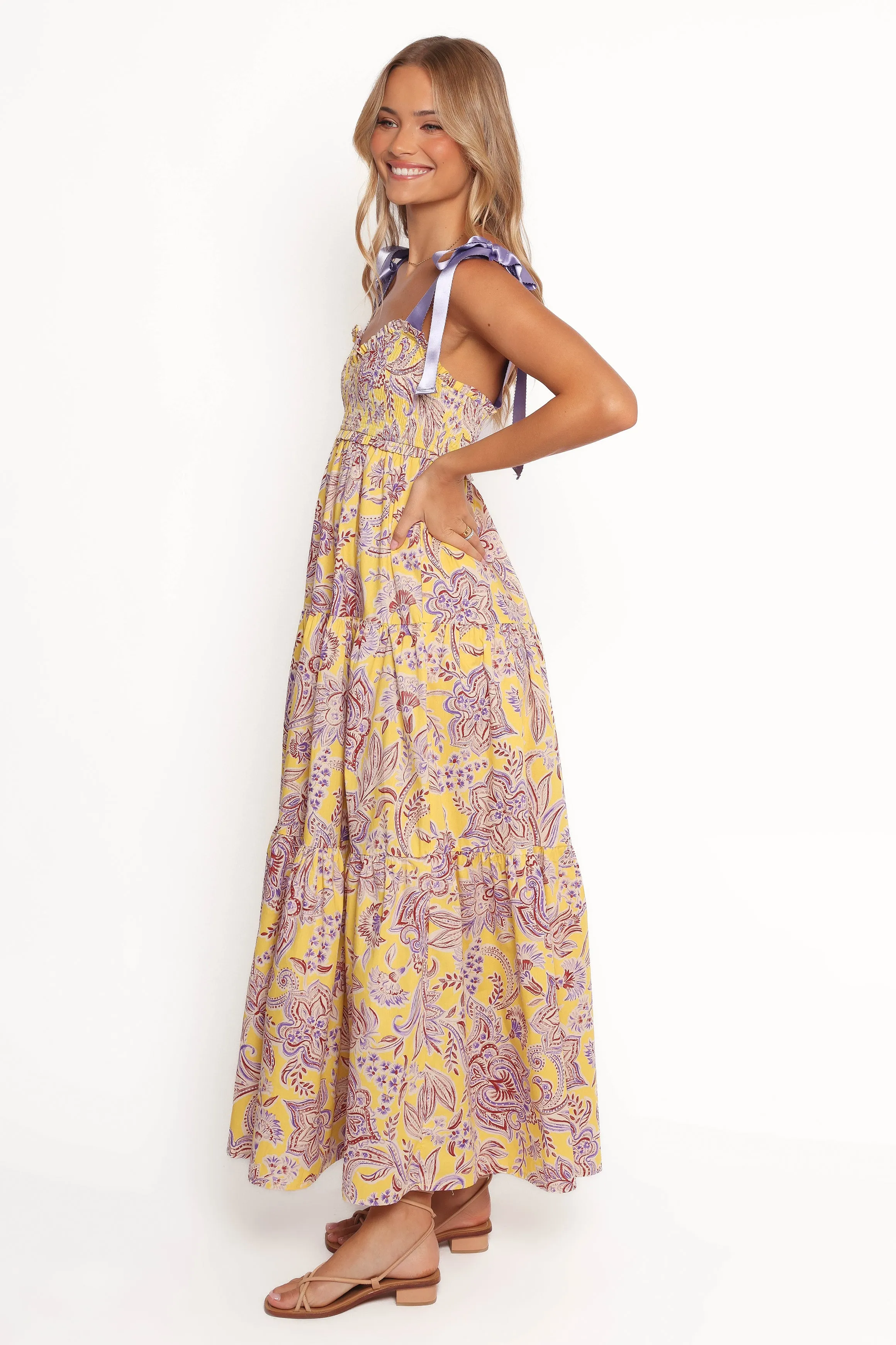Marigold Maxi Dress - Evening Primrose sold by Petal & Pup product image thumbnail 3