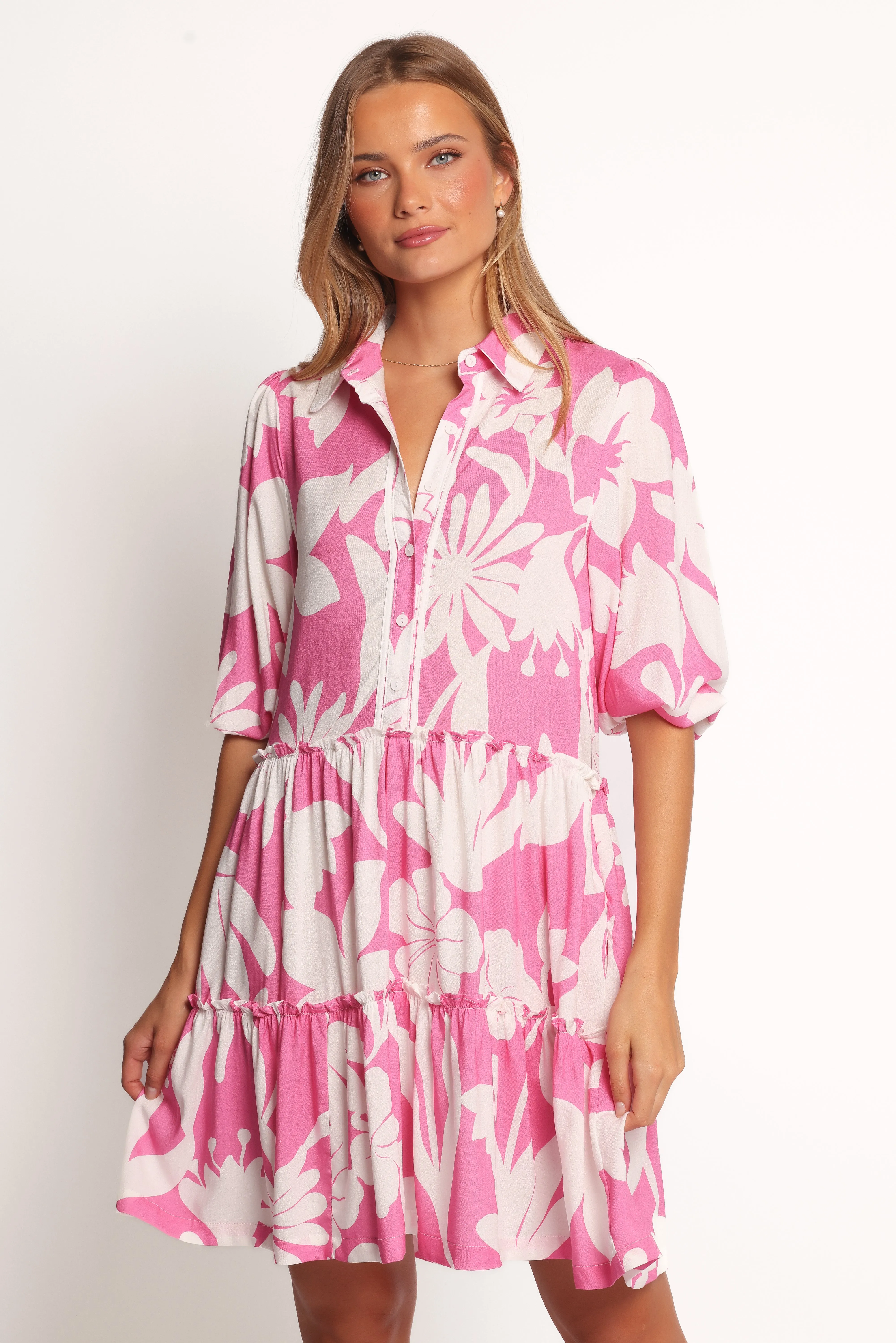Galatea Mini Dress - Nola Print sold by Petal & Pup