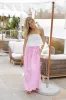 Simone Skirt Set - White Pink sold by Petal & Pup