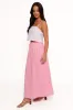 Simone Skirt Set - White Pink sold by Petal & Pup