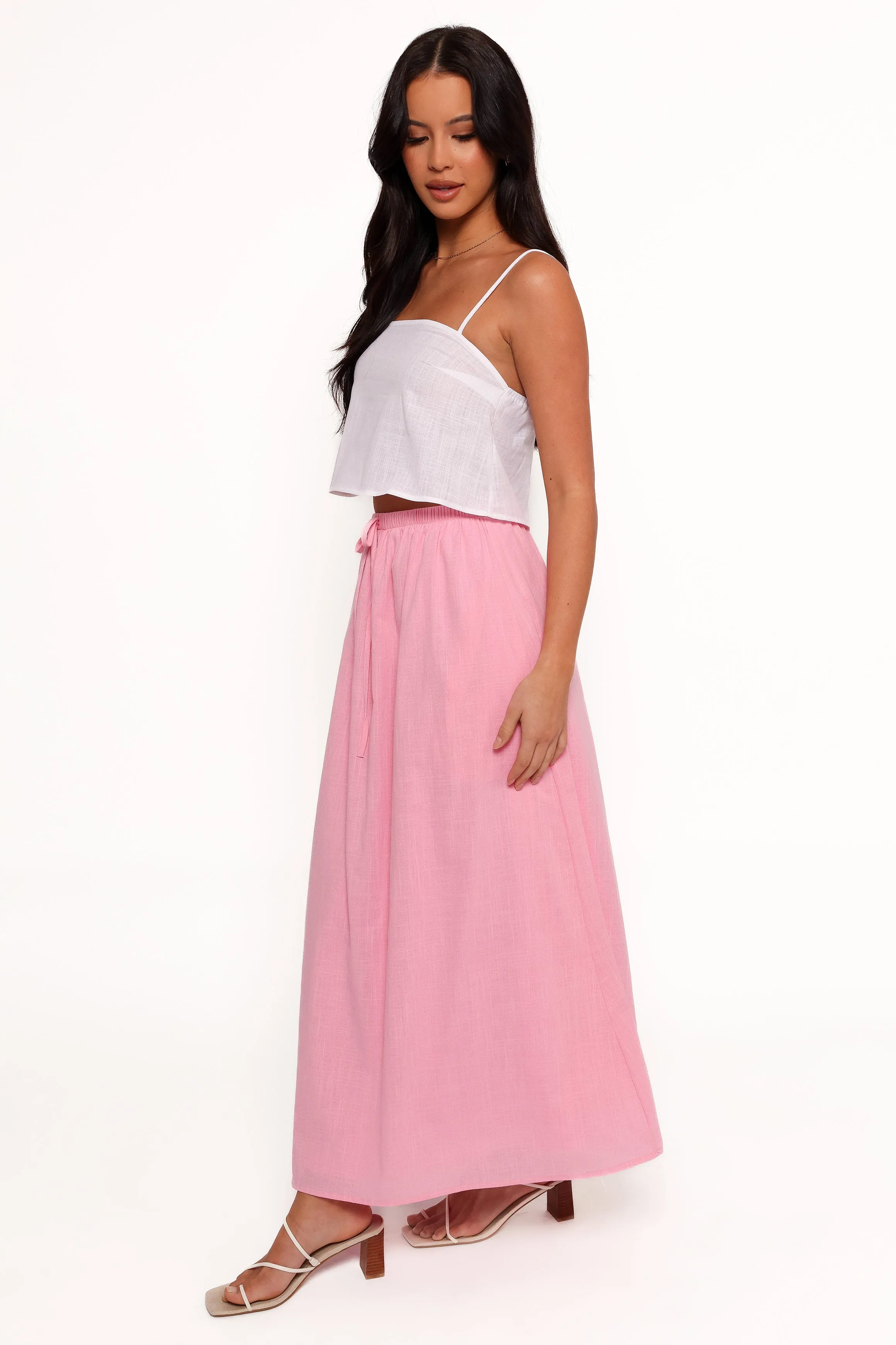 Simone Skirt Set - White Pink sold by Petal & Pup product image thumbnail 4