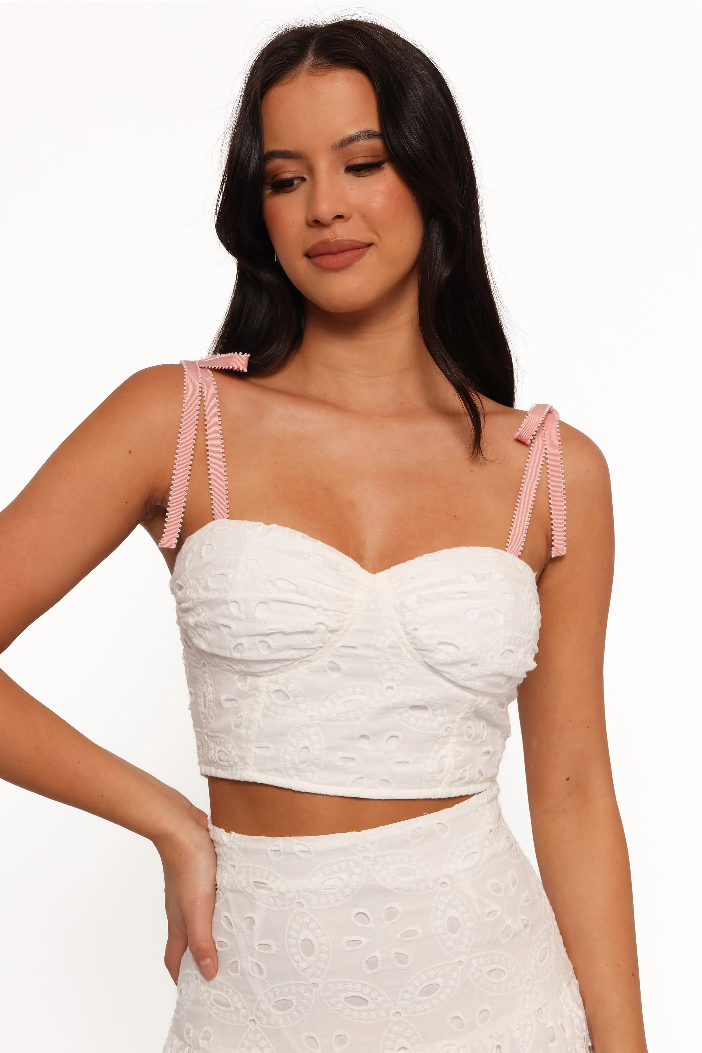 Kara Two Piece Set - White sold by Petal & Pup product image thumbnail 4