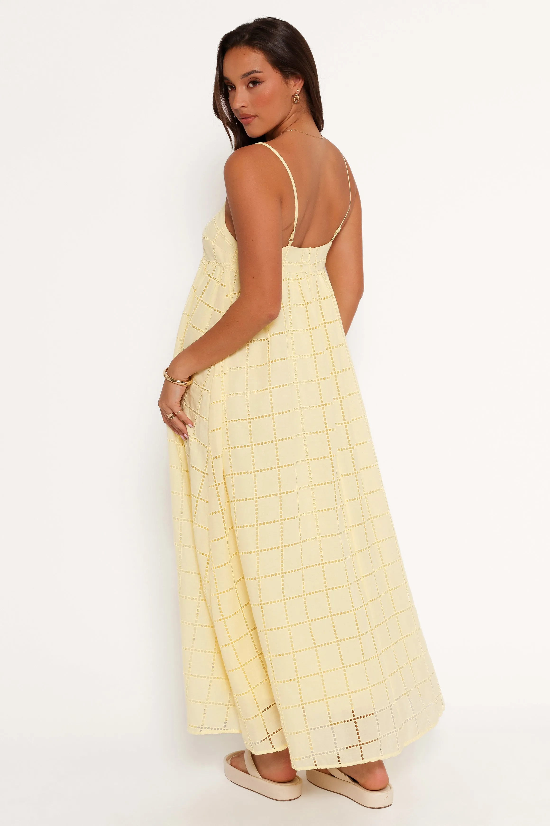 Alyah Maxi Dress - Butter Yellow sold by Petal & Pup product image thumbnail 4