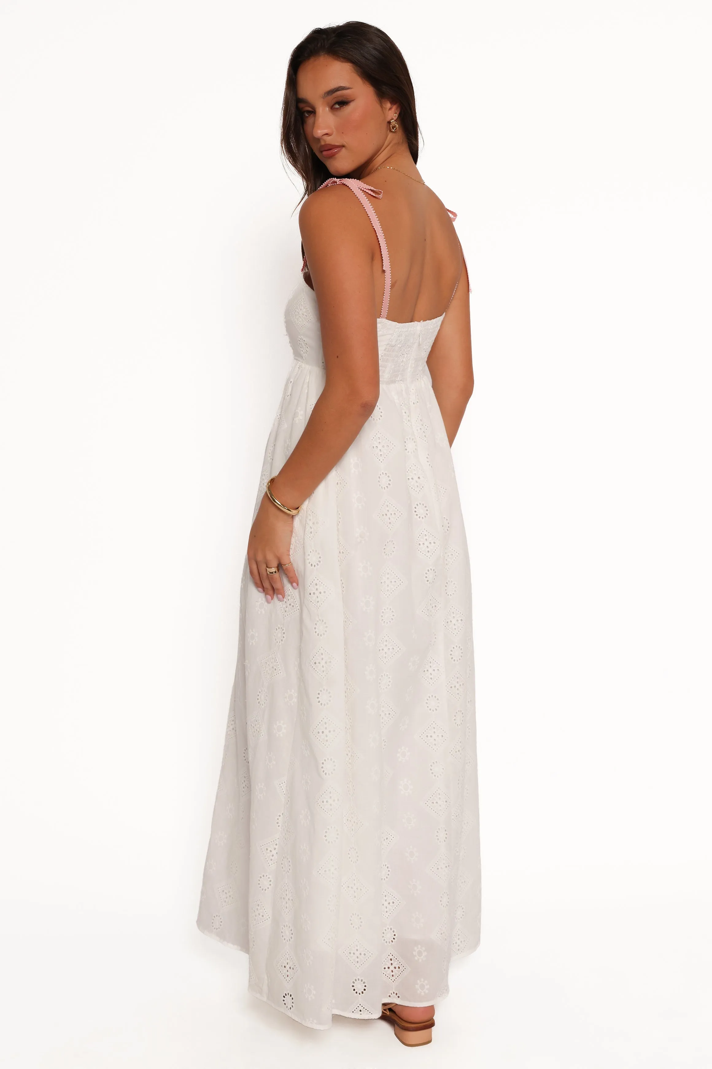 Odessa Maxi Dress - White sold by Petal & Pup product image thumbnail 5