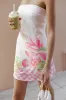Deva Mini Strapless Dress - Pink sold by Petal & Pup