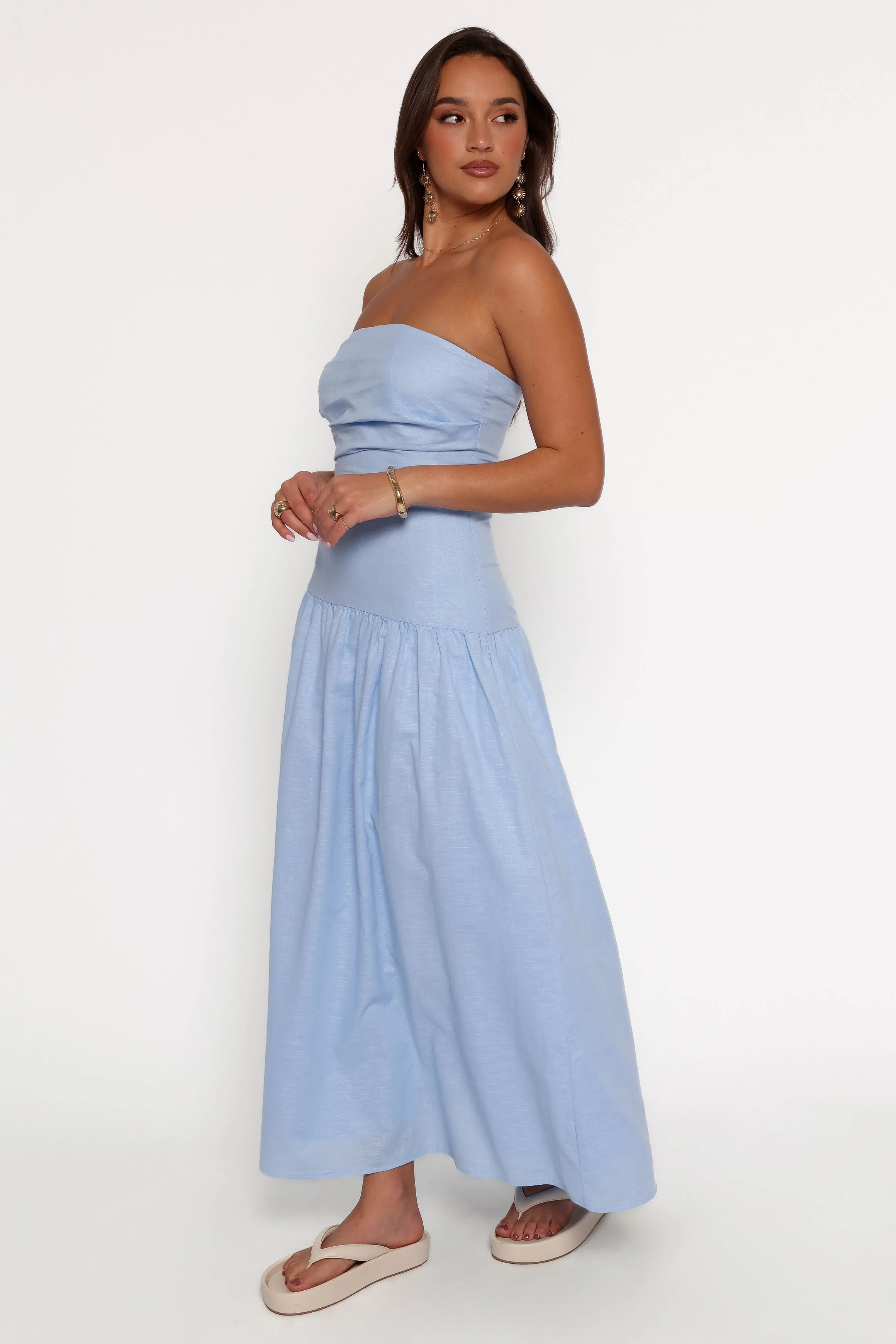 Stella Maxi Dress - Cornflower sold by Petal & Pup product image thumbnail 5