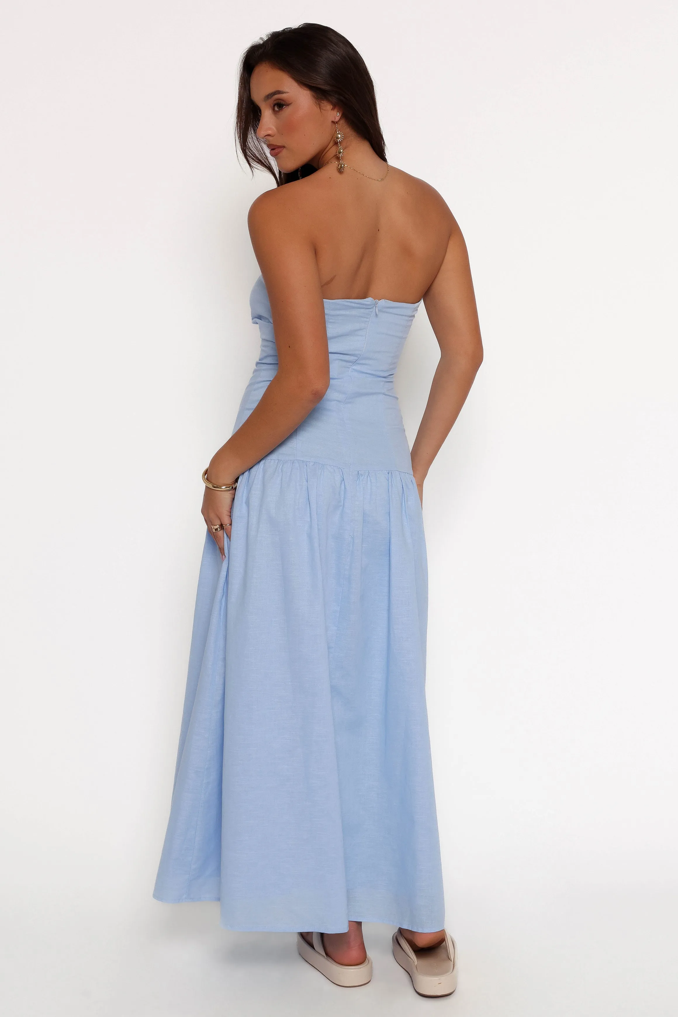 Stella Maxi Dress - Cornflower sold by Petal & Pup product image thumbnail 4