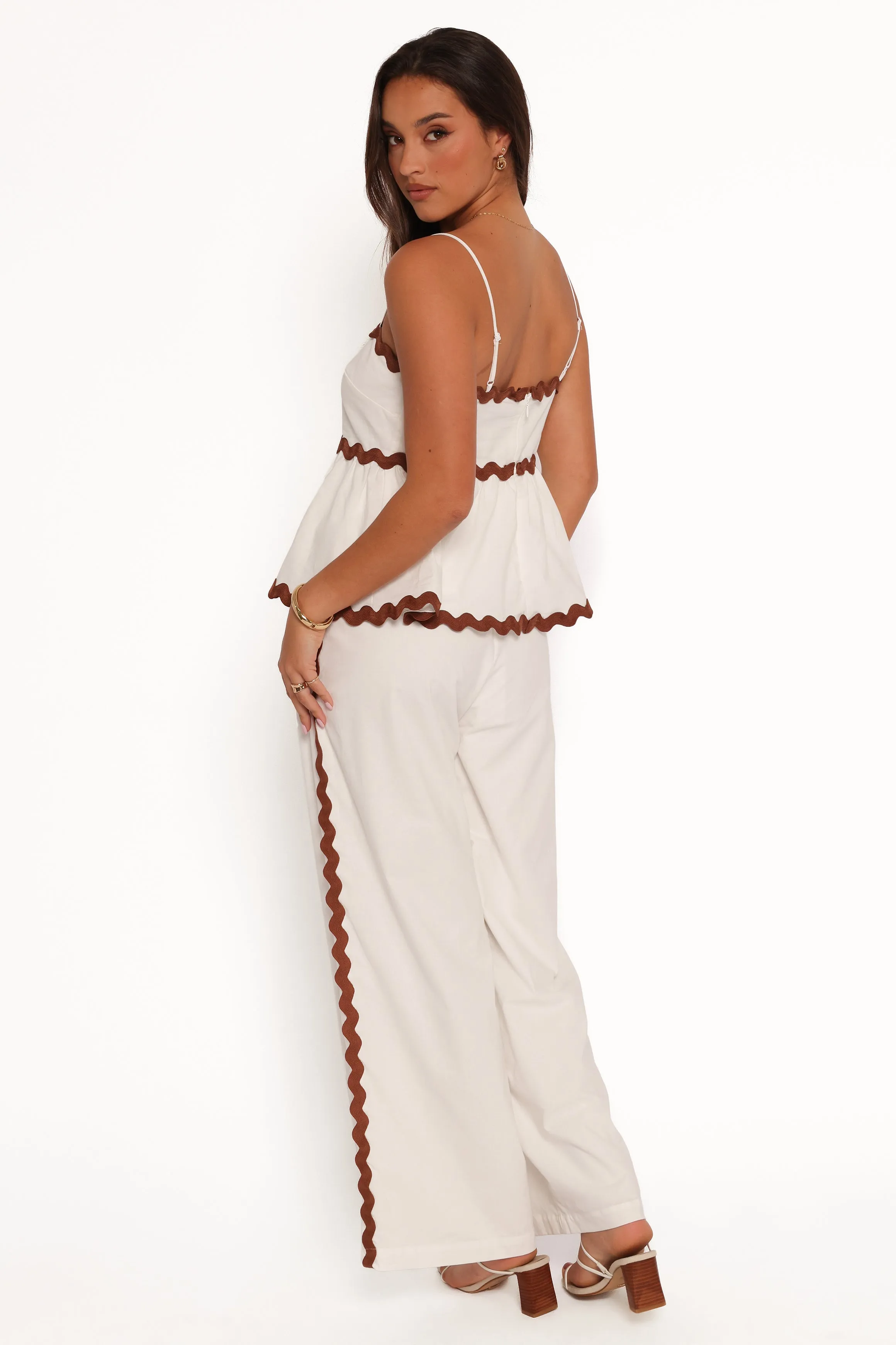 Mollymook Pant - White Tan sold by Petal & Pup product image thumbnail 5