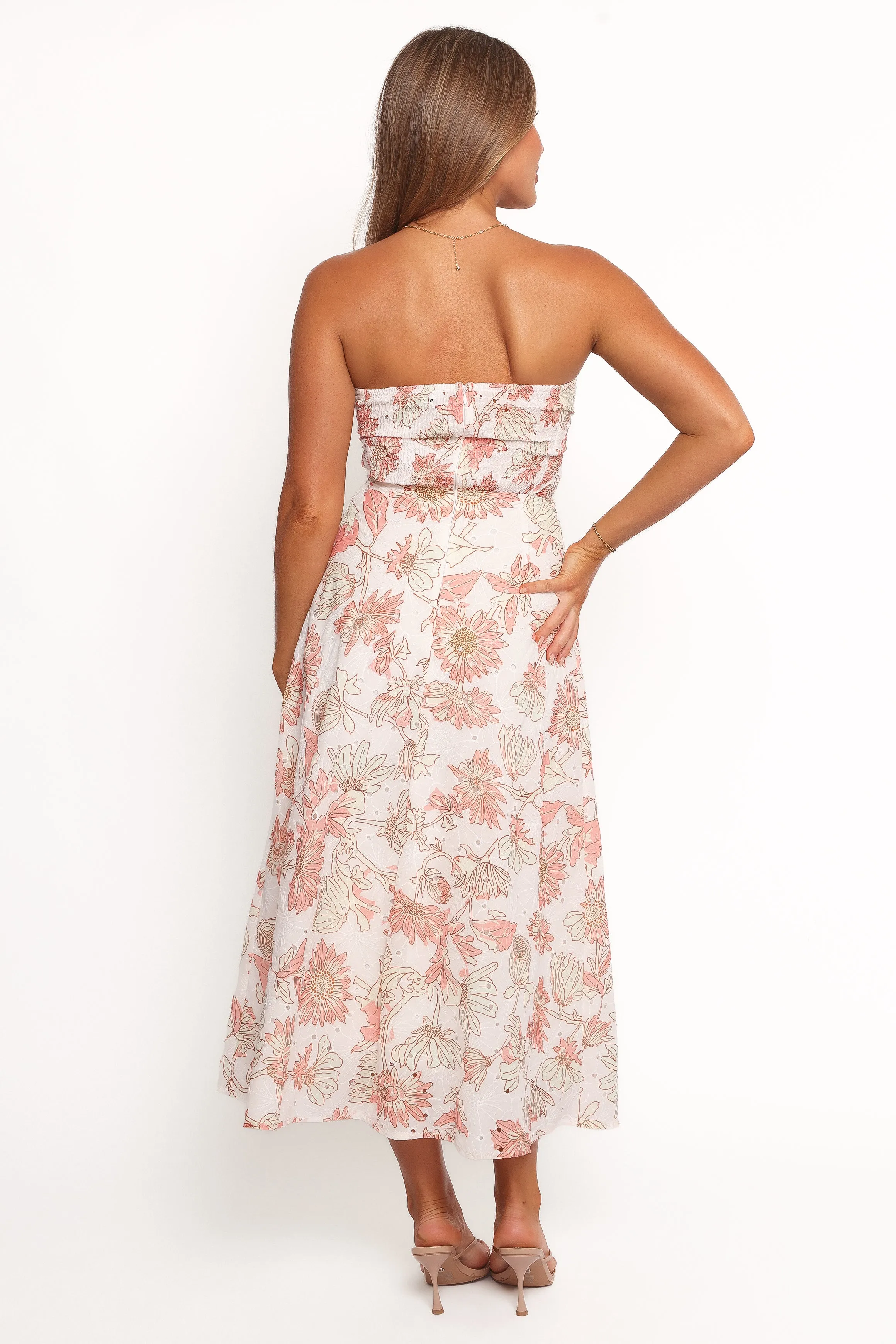 Calantha Maxi Dress - Pink Floral sold by Petal & Pup product image thumbnail 4