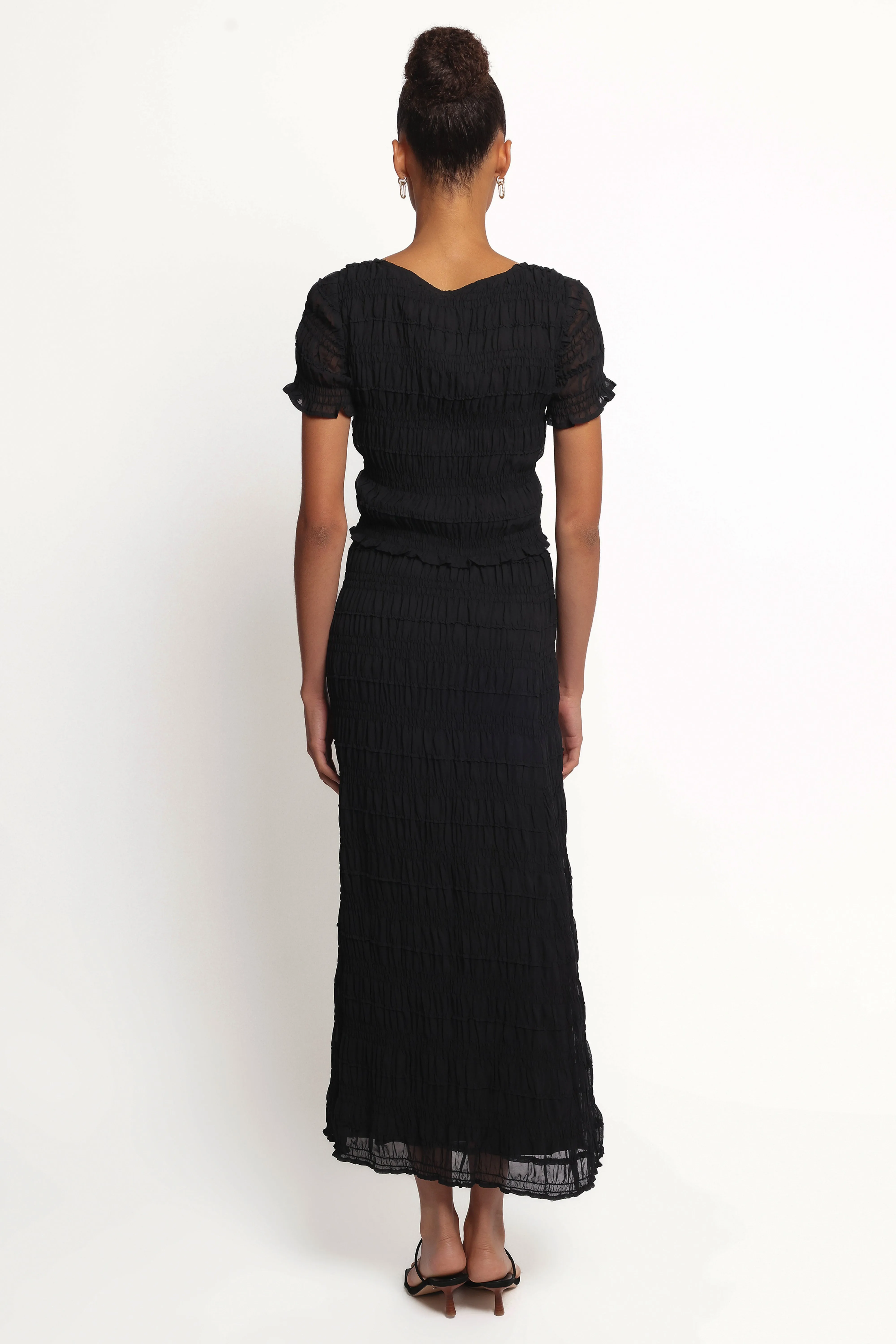 Valana Skirt - Black sold by Petal & Pup product image thumbnail 3