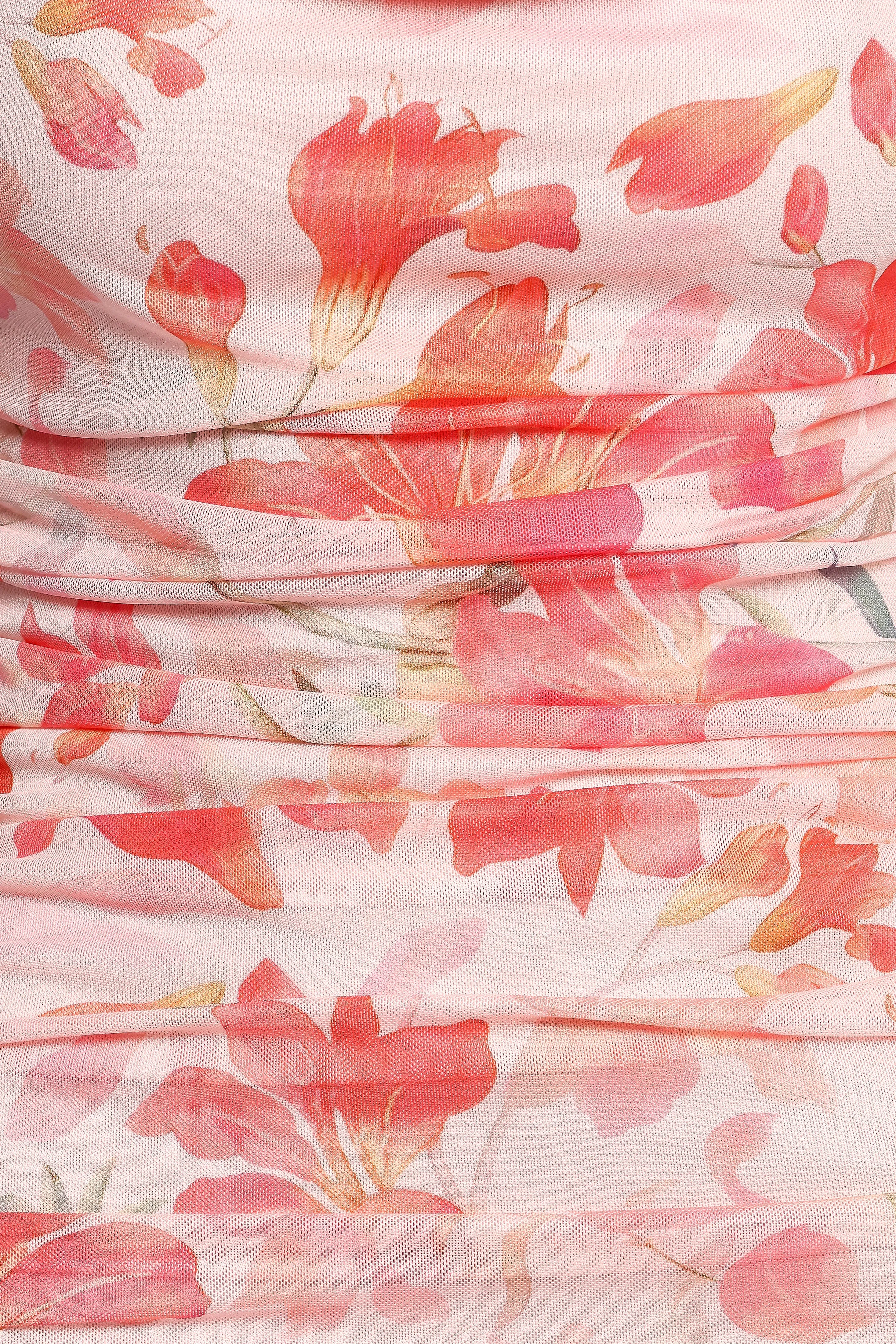 Tempest Midi Dress - Pink Floral sold by Petal & Pup product image thumbnail 5