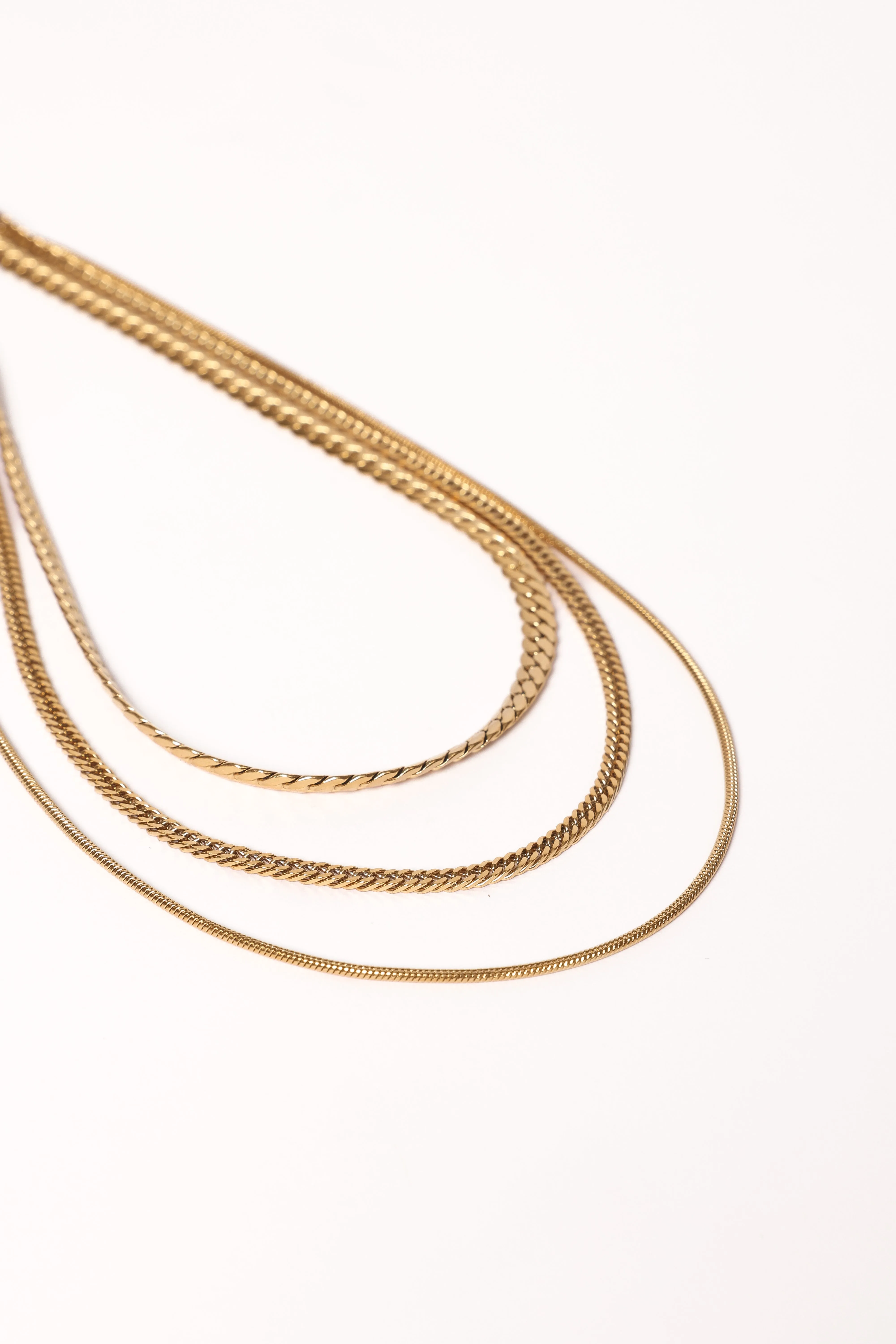 Logan Necklace - Gold sold by Petal & Pup product image thumbnail 2