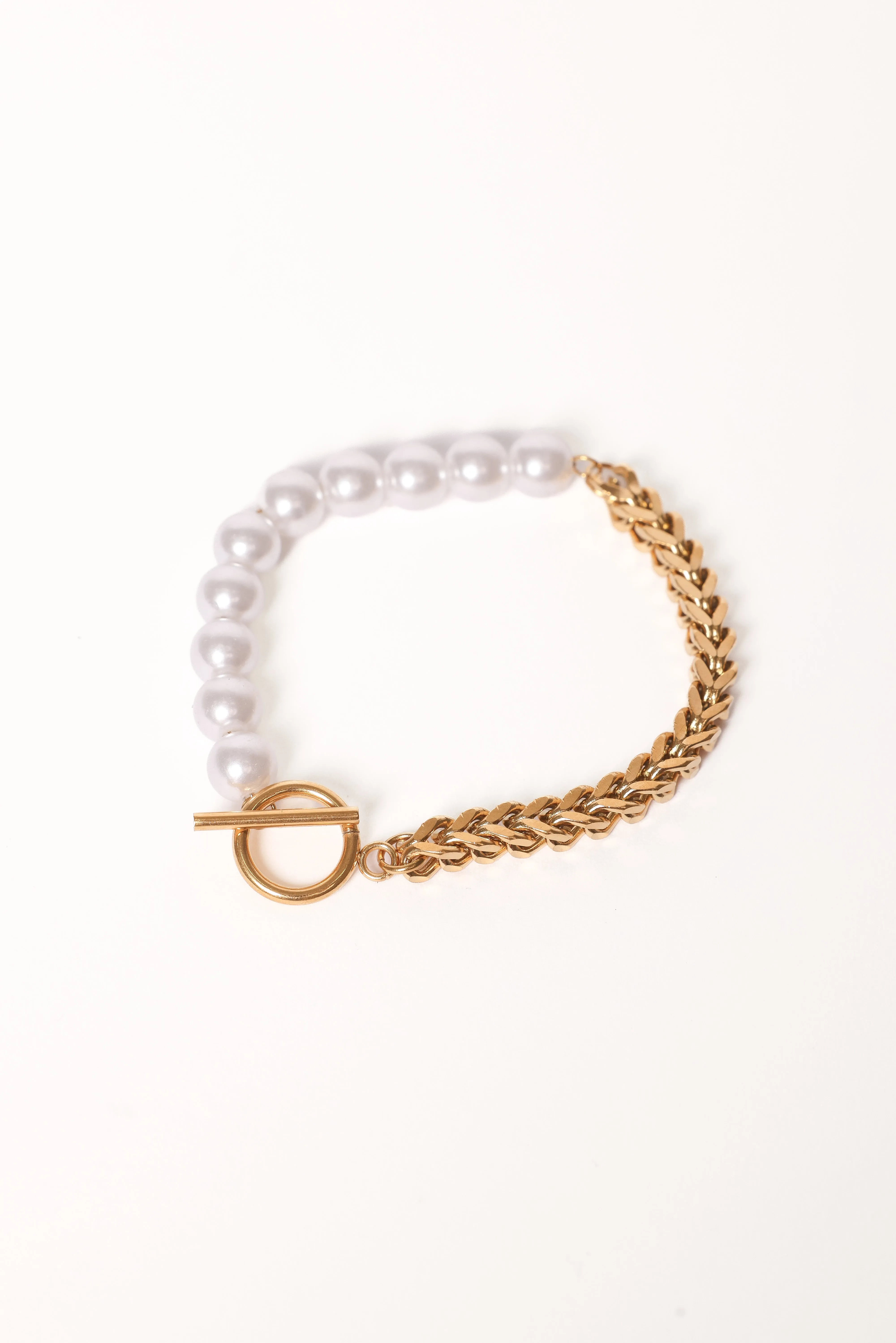 Cascais Bracelet - Gold/Pearl sold by Petal & Pup product image thumbnail 2