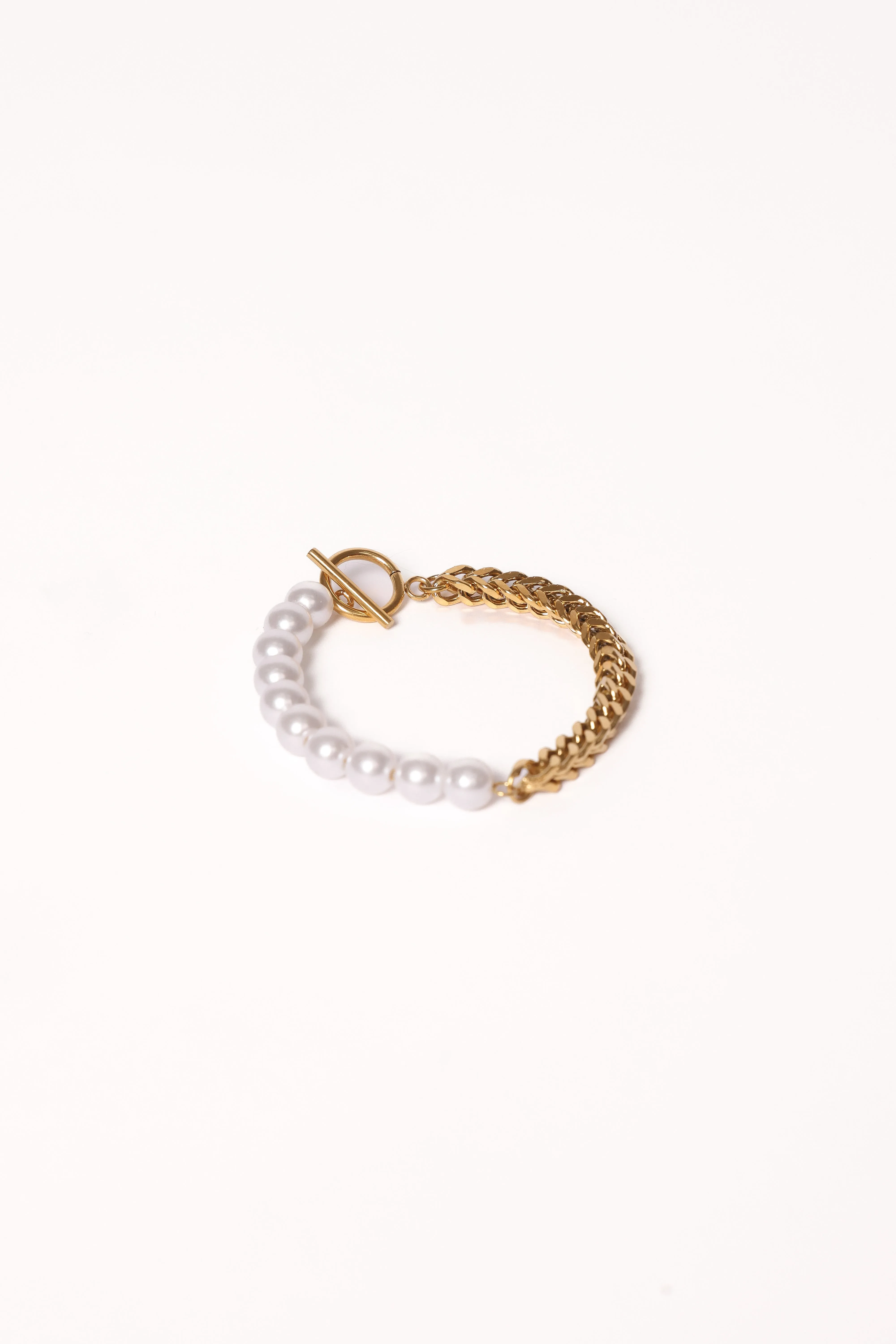 Cascais Bracelet - Gold/Pearl sold by Petal & Pup product image thumbnail 3