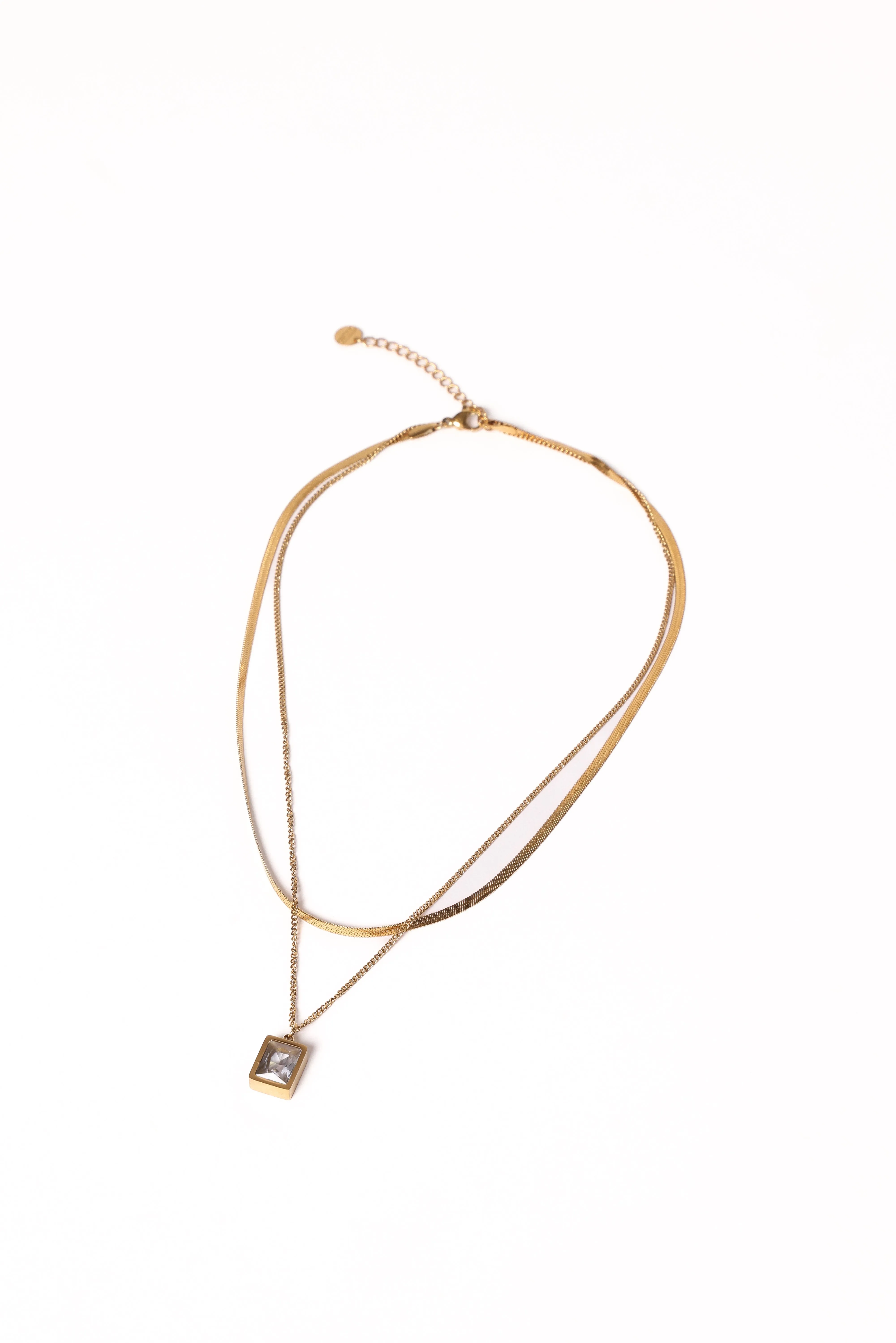 Nyssa Necklace - Gold sold by Petal & Pup