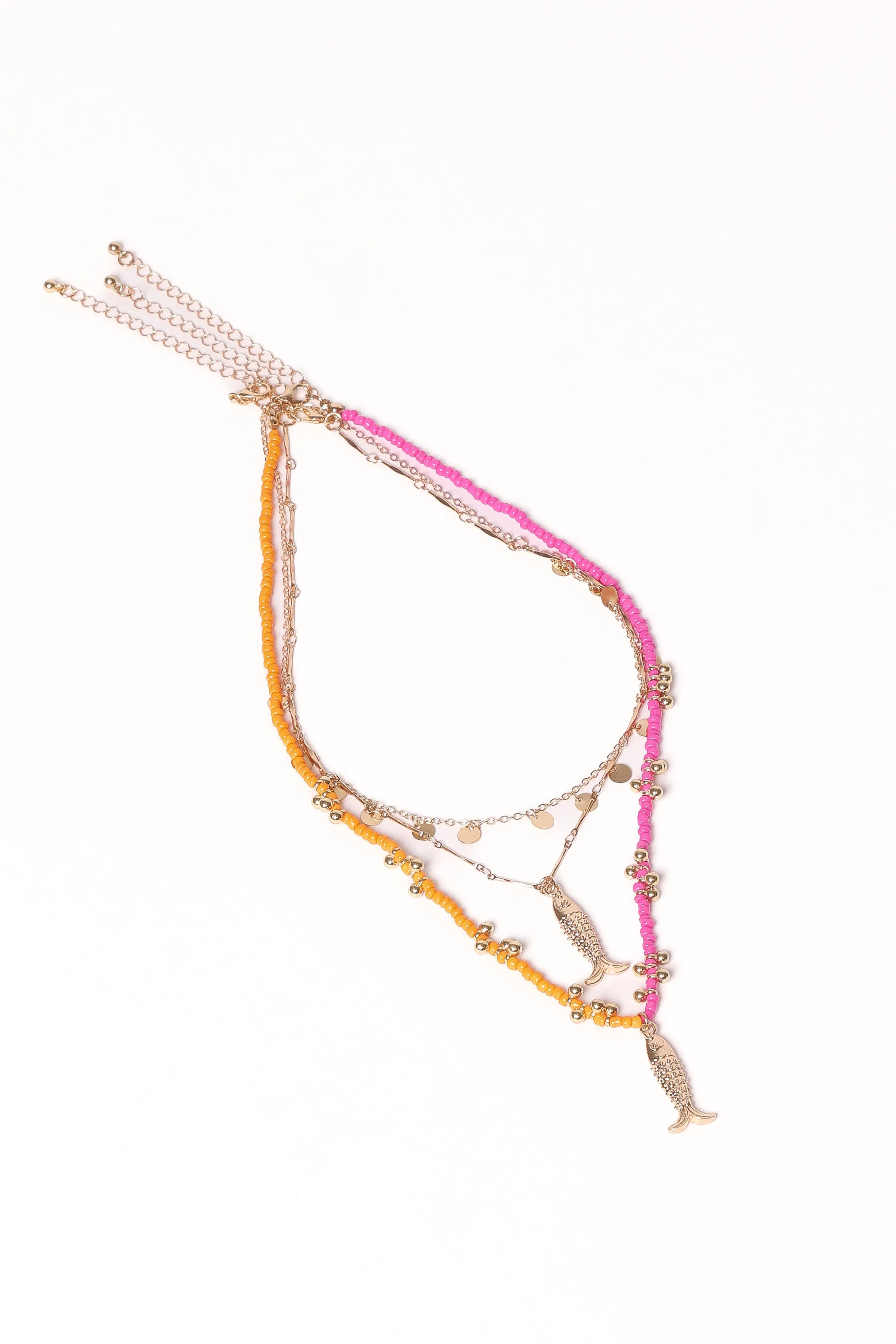 Tatiana Necklace - Gold/Multi sold by Petal & Pup product image thumbnail 2