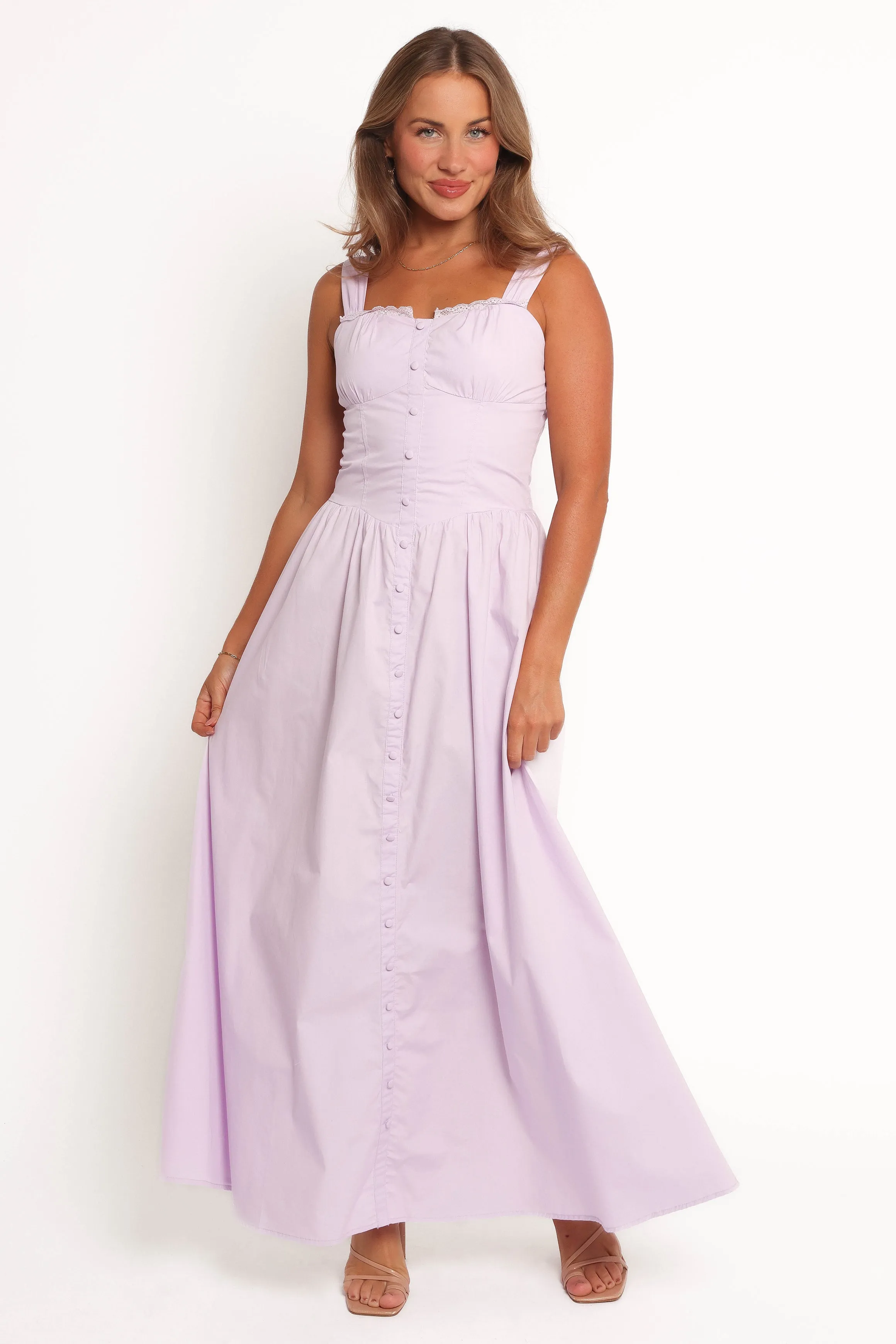 Bellus Maxi Dress - Lilac sold by Petal & Pup