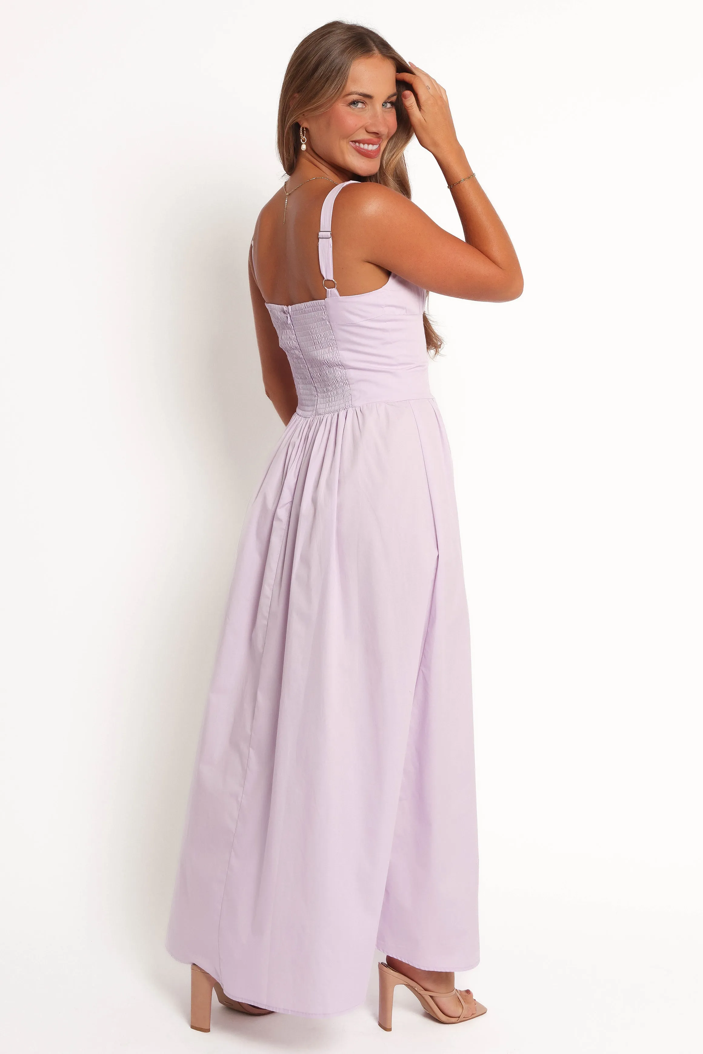 Bellus Maxi Dress - Lilac sold by Petal & Pup product image thumbnail 4
