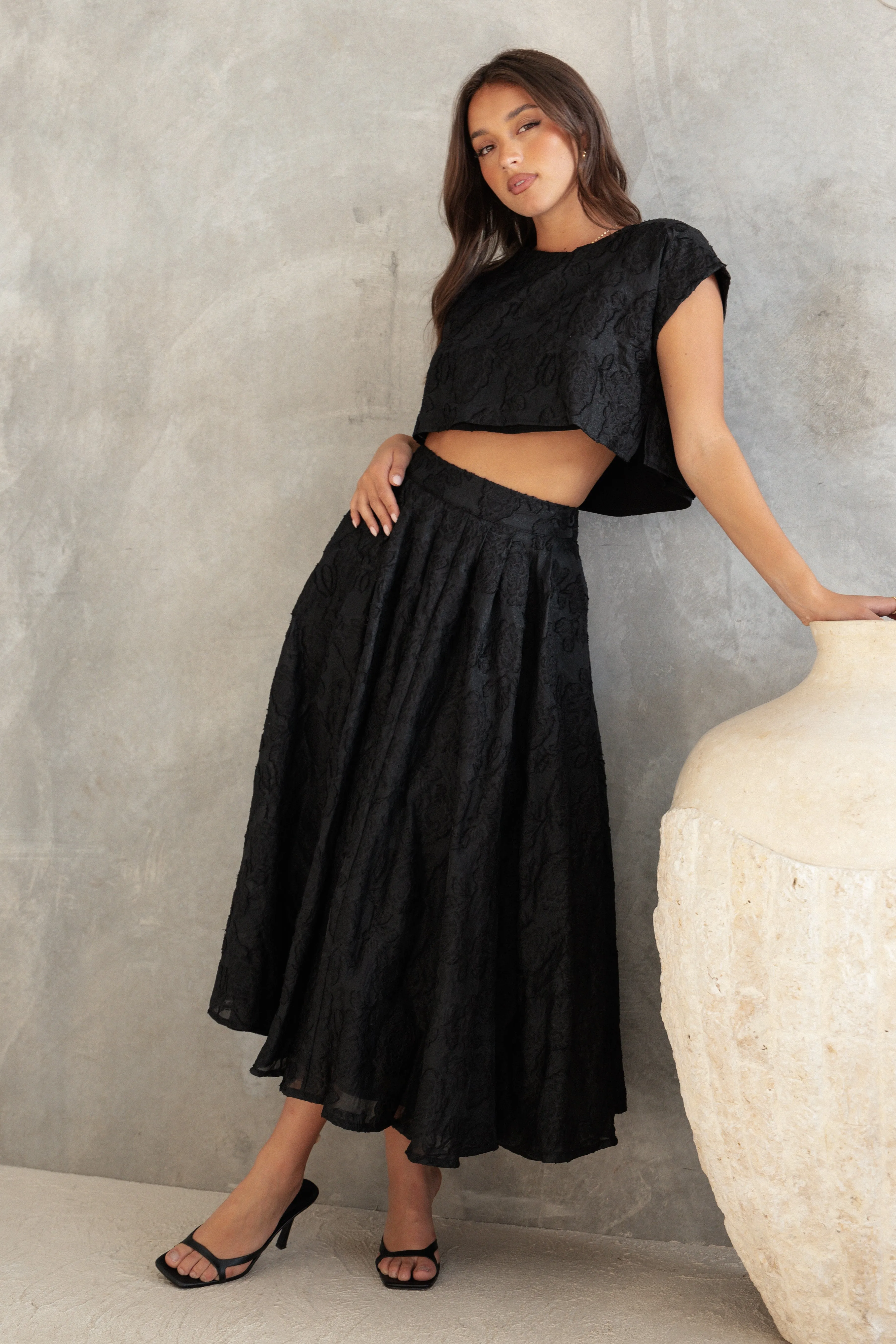 Beckham Two Piece Set - Black sold by Petal & Pup product image thumbnail 2
