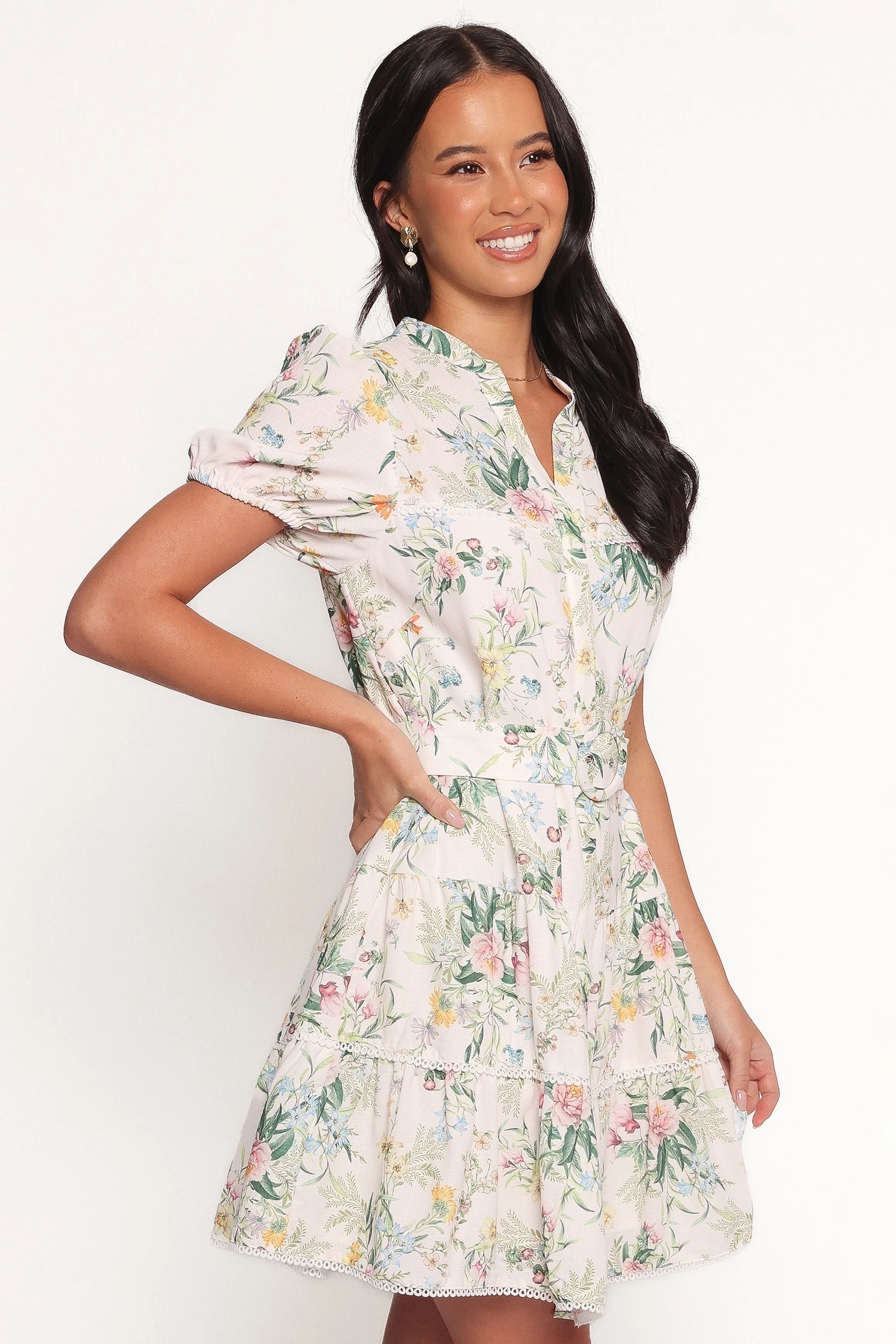 Paula Mini Dress - Multi Floral sold by Petal & Pup product image thumbnail 5