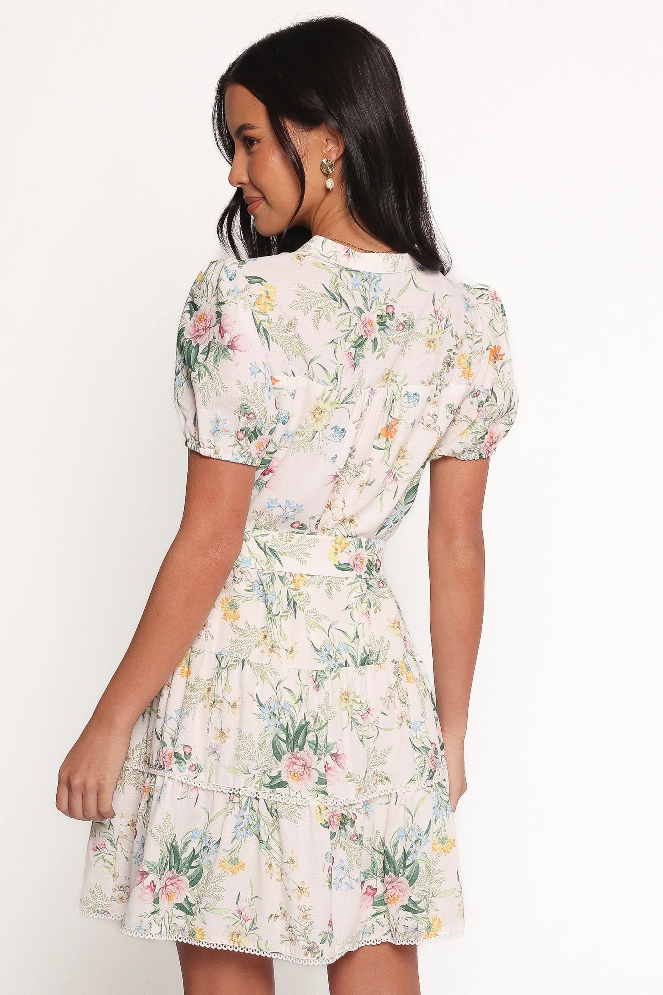 Paula Mini Dress - Multi Floral sold by Petal & Pup product image thumbnail 4