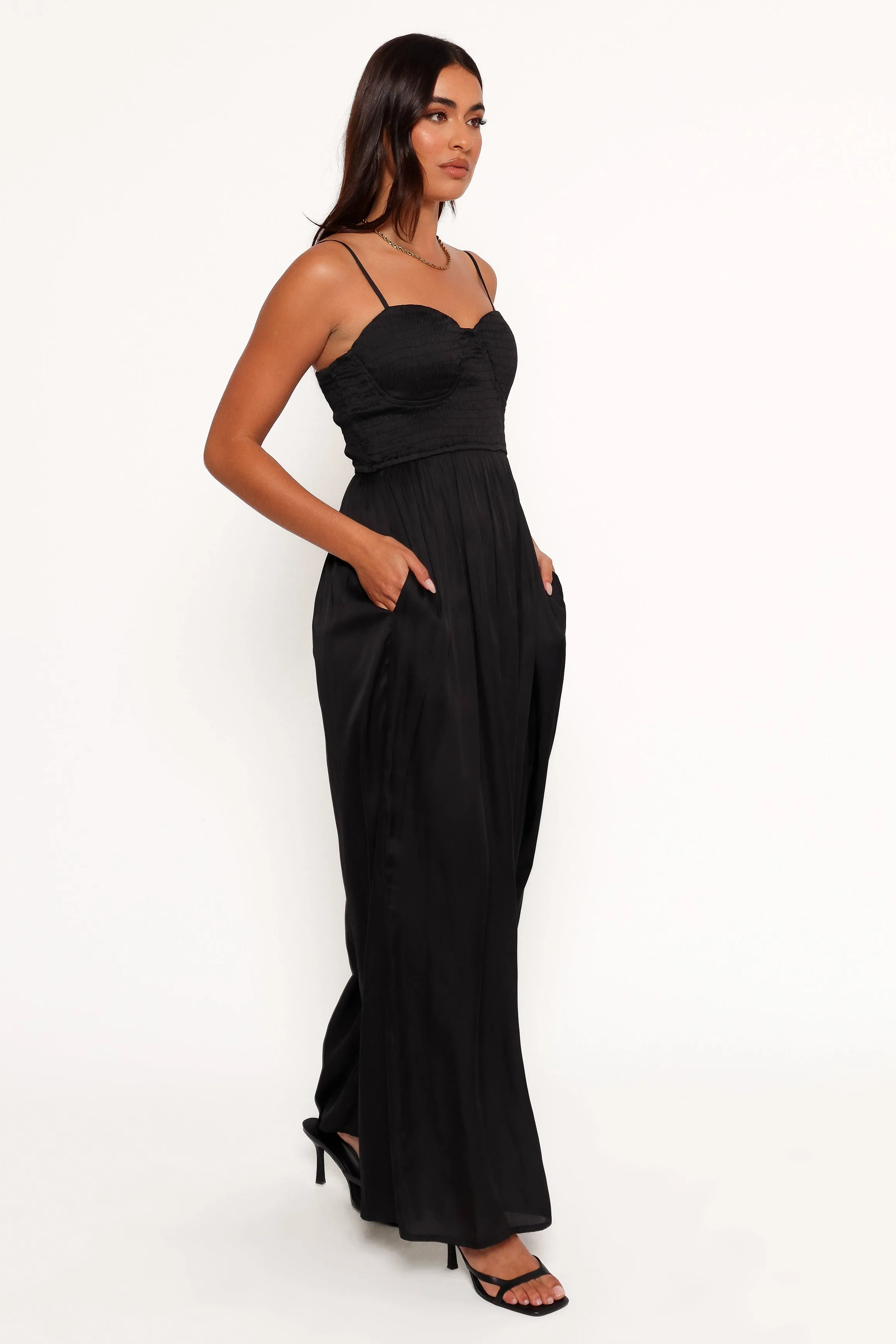 Karlie Jumpsuit - Black sold by Petal & Pup product image thumbnail 5