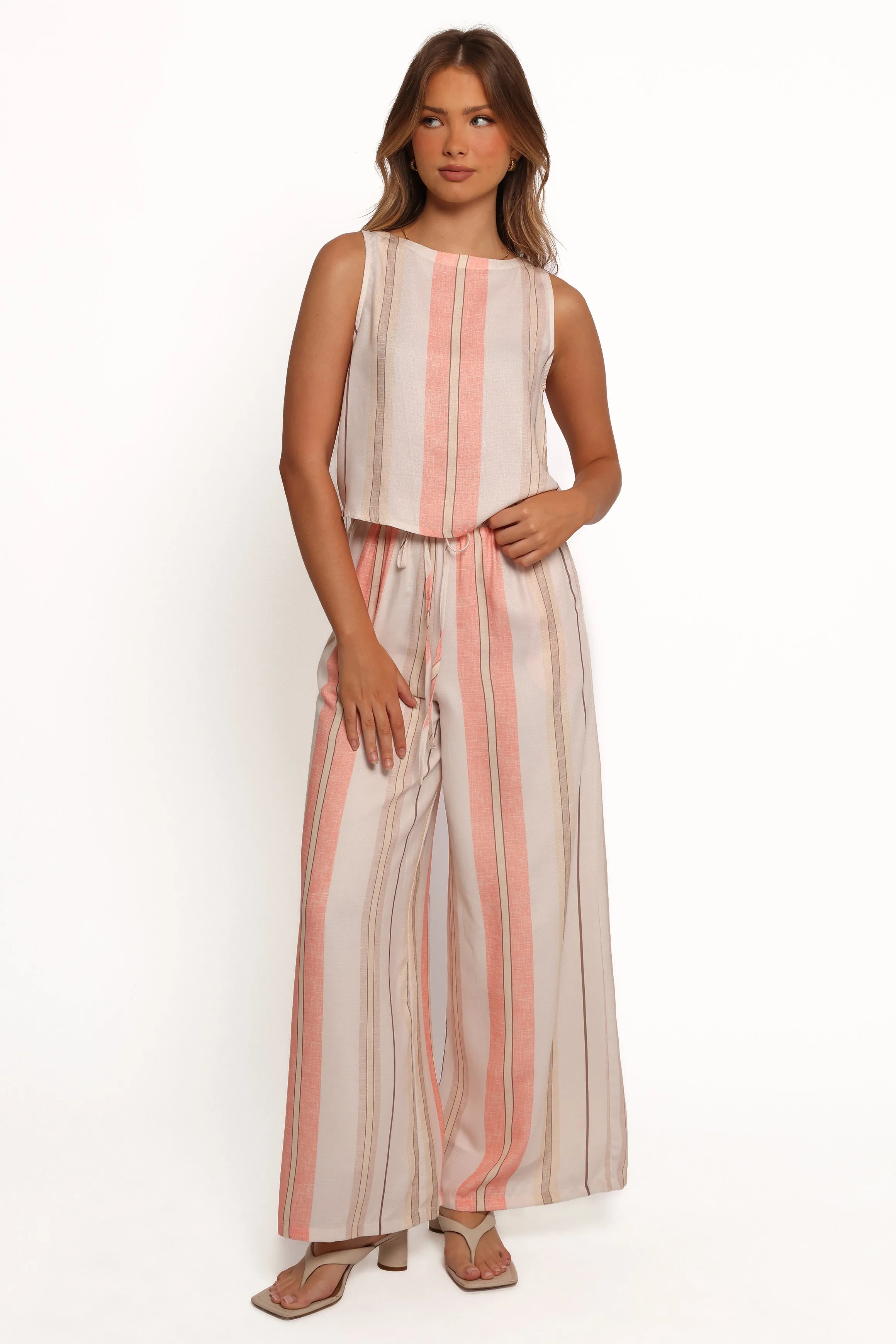 McKenzie Pant Set - Multi Stripe sold by Petal & Pup
